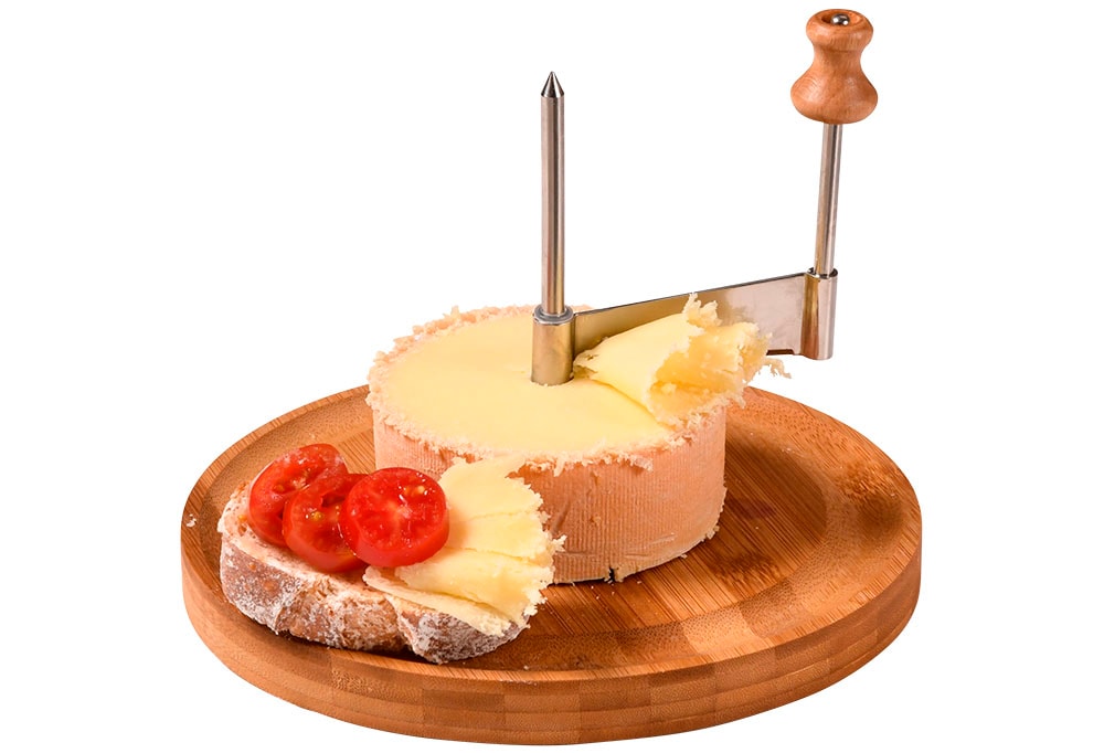 KESPER Käsehobel, B:21,7cm L:5cm Ø:21,7cm, braun, Küchenreiben
