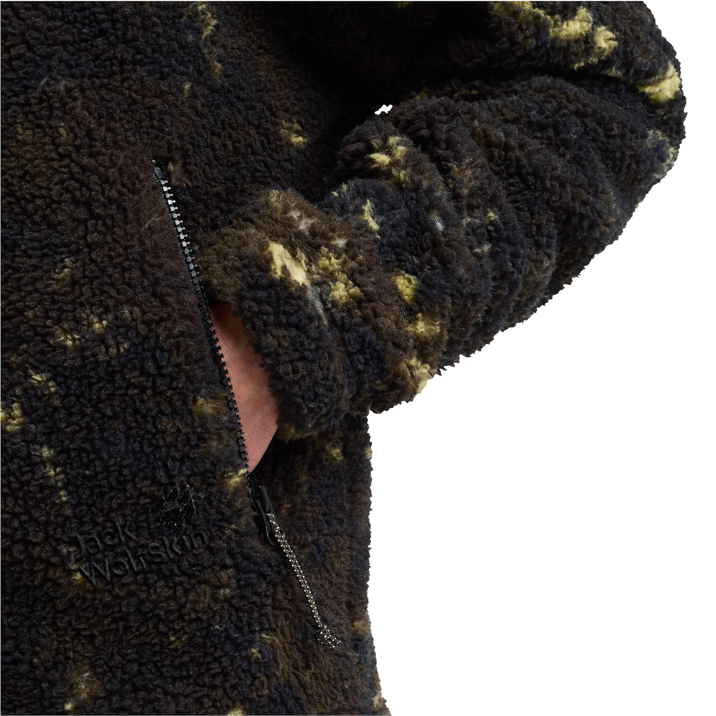 Jack Wolfskin Fleecejacke, Winddicht, atmungsaktiv, Übergangsjacke