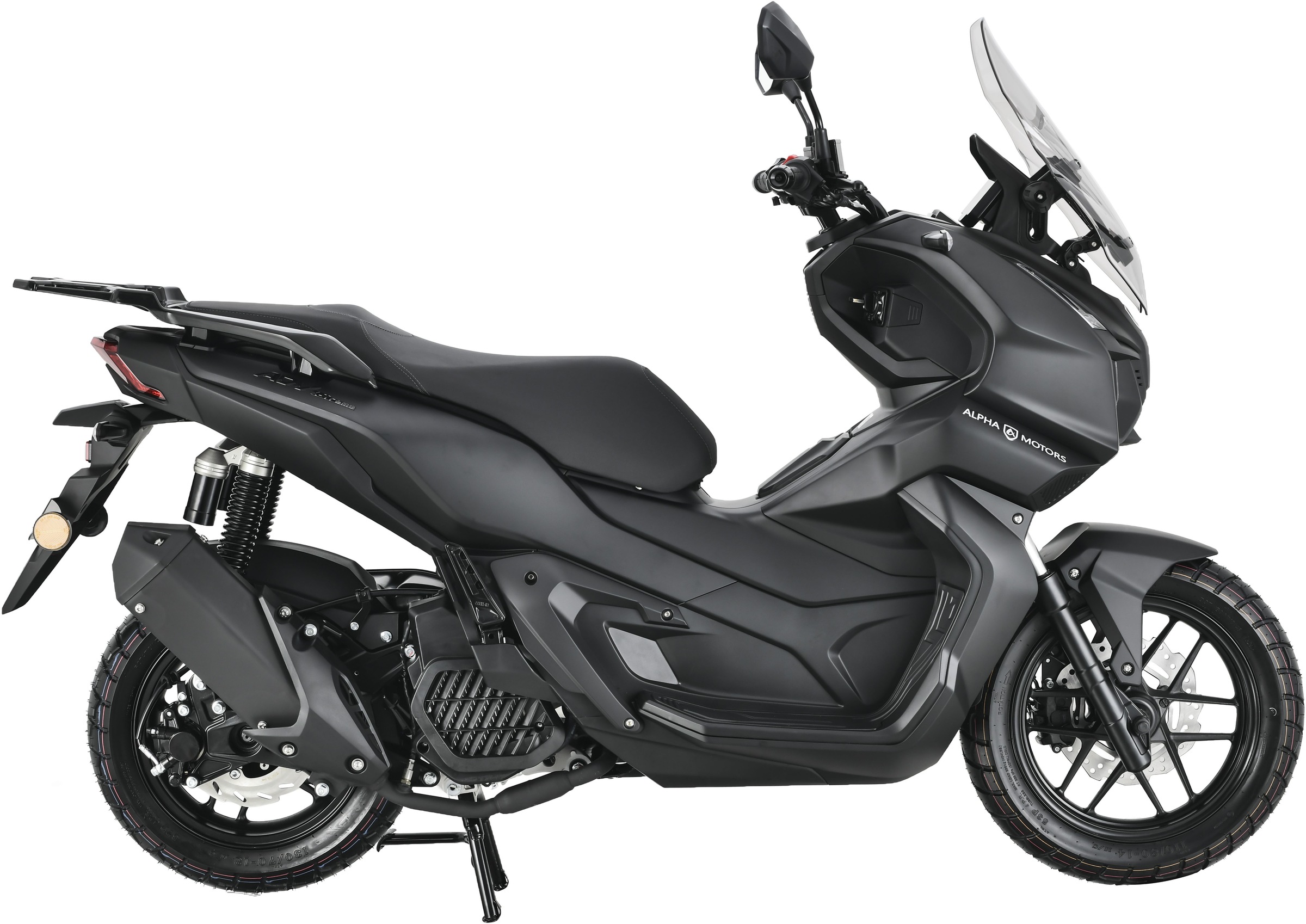 Alpha Motors Motorroller ADV X-treme 125 ccm 90 km/h EURO 5+ schwarz