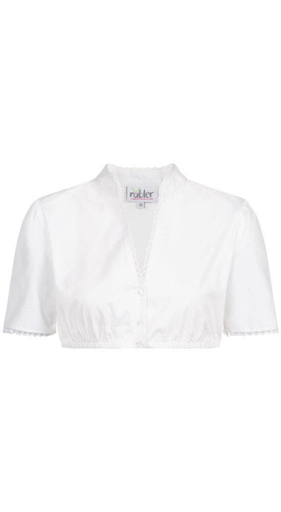 Nübler Dirndlbluse "Dirndlbluse kurzarm Babis" günstig online kaufen
