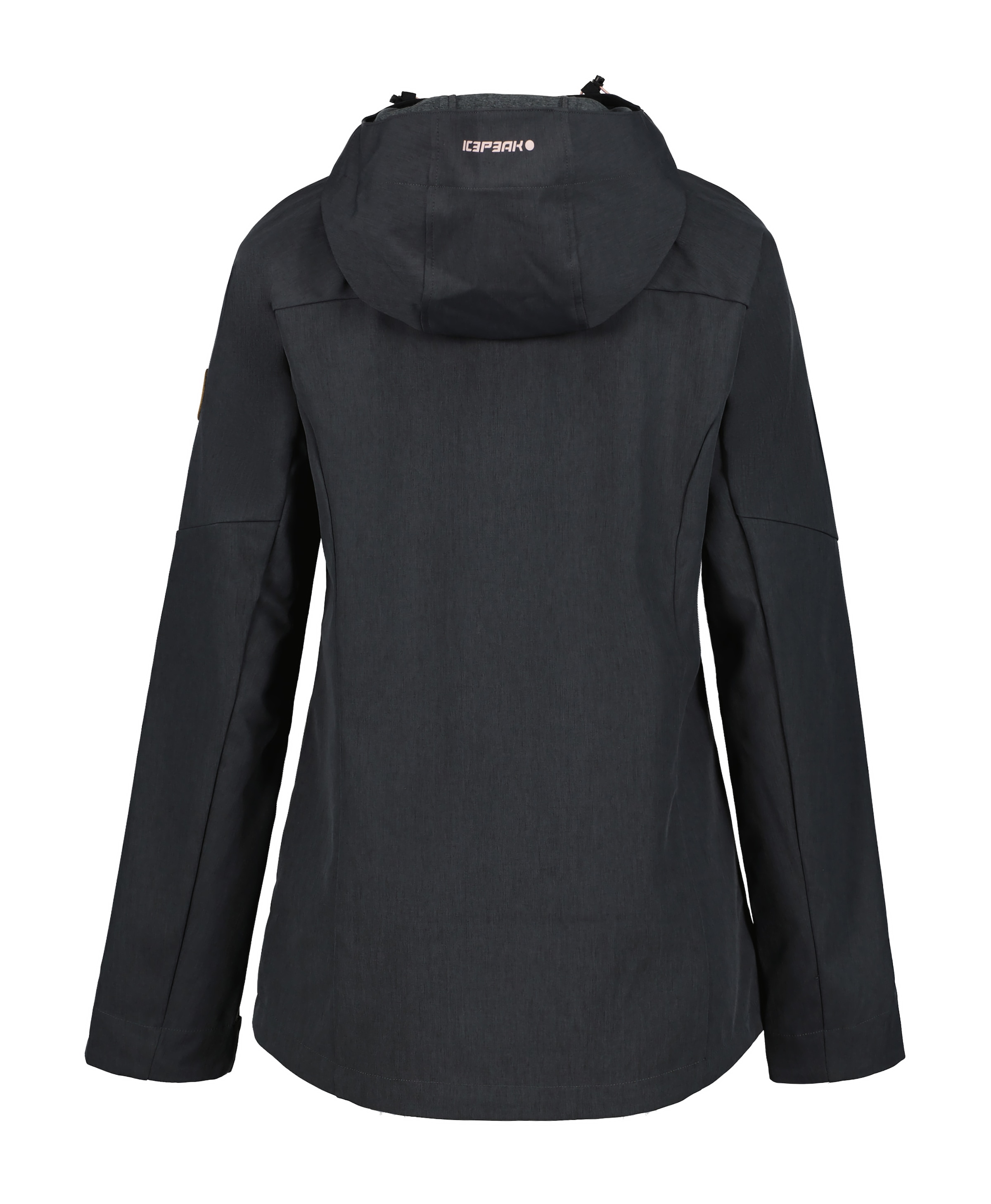 | Ärmel »ICEPEAK mit für Kapuze, Markenlabel kaufen Softshelljacke Icepeak BAUR am mit METZ«,