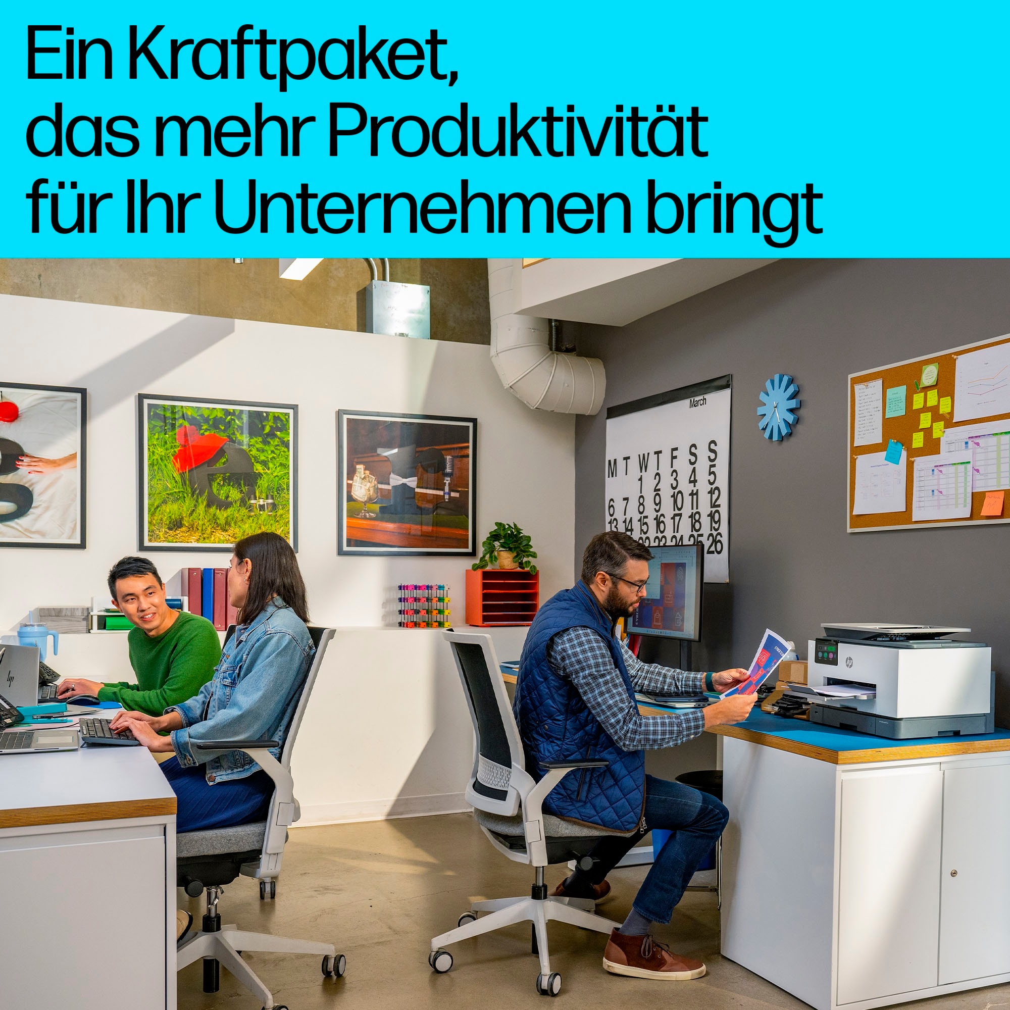 HP Multifunktionsdrucker »OfficeJet Pro 9130b«, HP Instant Ink kompatibel