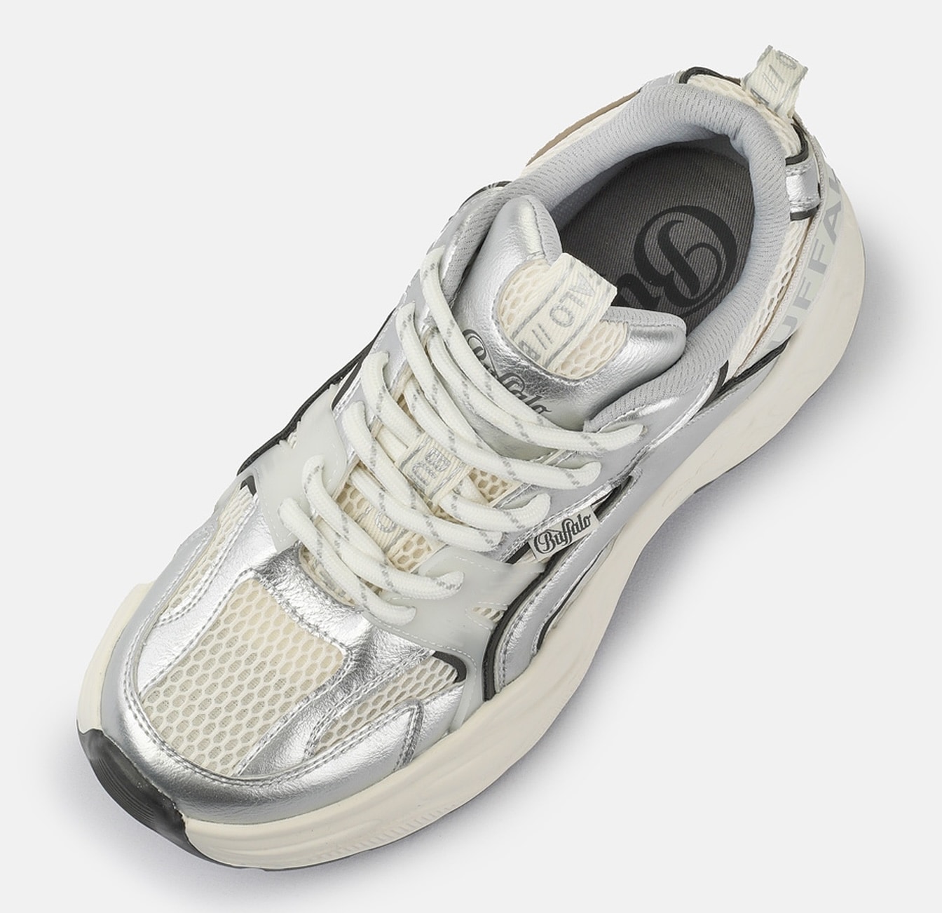 Buffalo Plateausneaker »Yuno one«  Halbschuh, Schnürschuh, Retro-Sneaker mit Memory Foam Innensohle