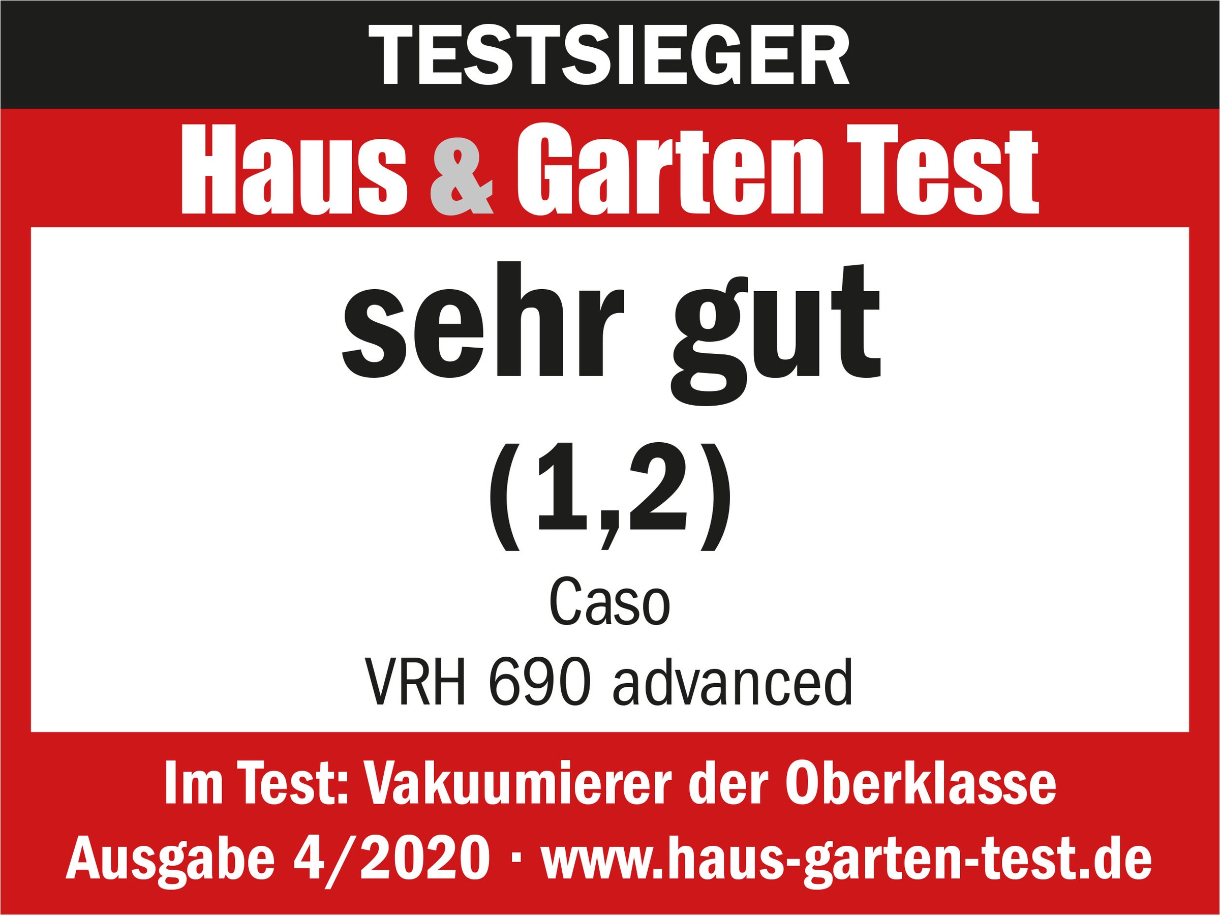 Caso Vakuumierer »1527 VRH 690 advanced« 130 W