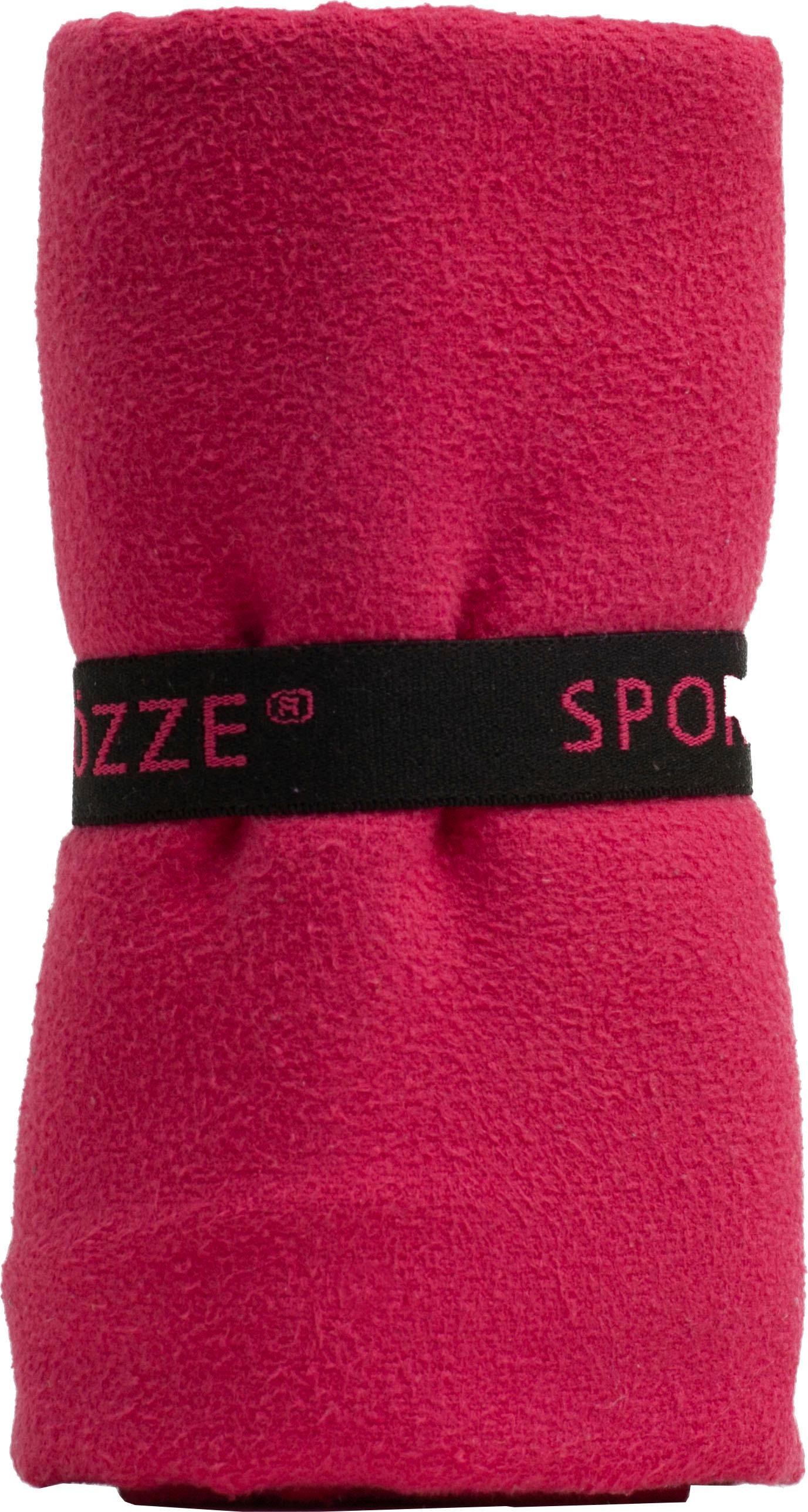 Gözze Sporthandtuch »Sports by Gözze«, (2 St., 2er Set Sporthandtücher 50 x 100 cm), im Set, schnell trocknend, Mikrofaser, für Sport, Reisen & Camping