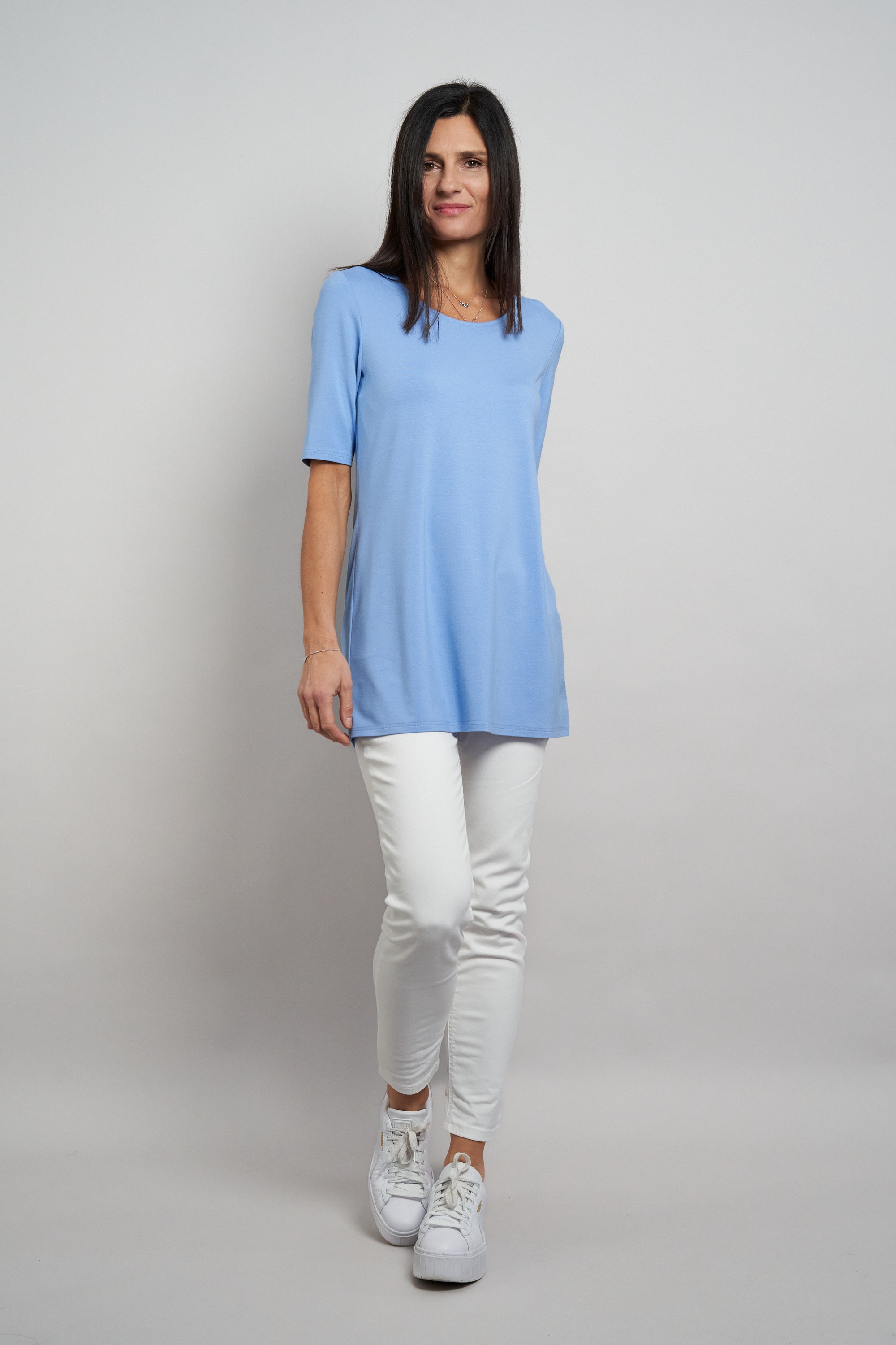 Seidel Moden Longshirt "Otto exclusiv" Halbarm Shirt - mit Viskose- MADE IN günstig online kaufen