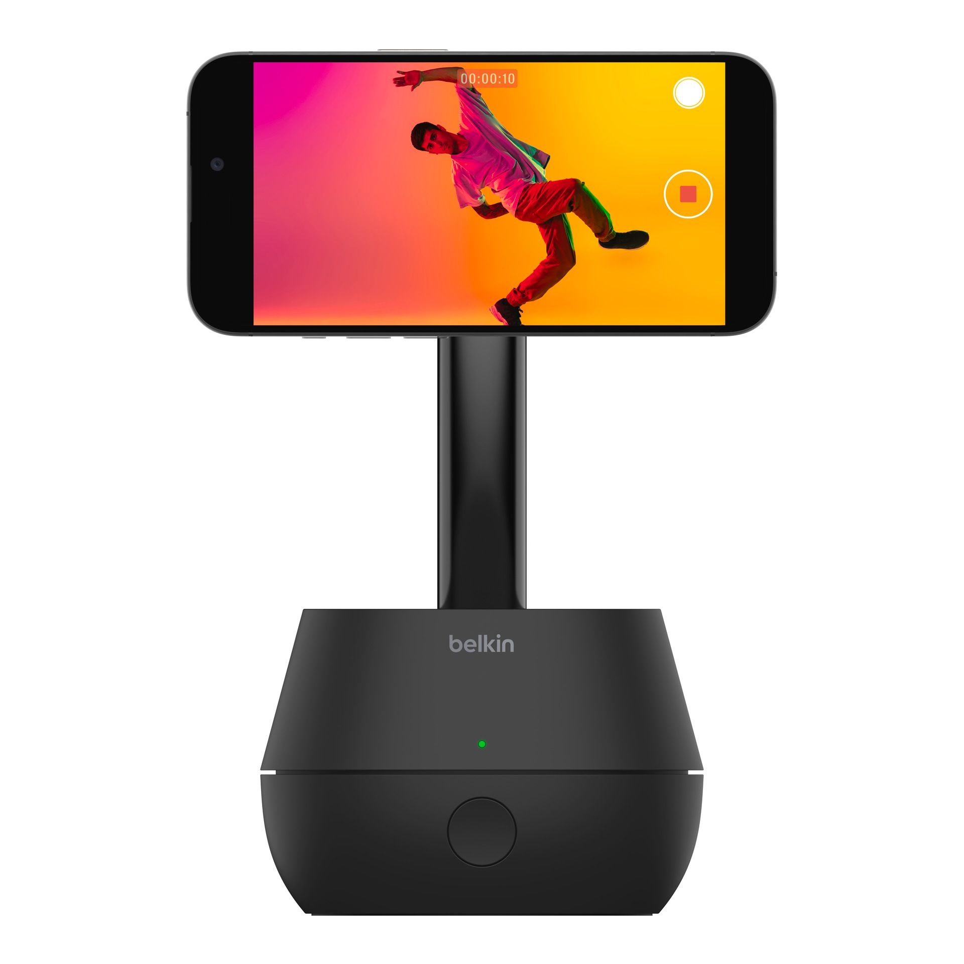 Belkin Wireless Charger »Stage Auto-Tracking-Ständer Pro mit DockKit«, für Apple iPhone 12/13/14/15 mini/Pro/Max/Pro Max/Plus mit MagSafe