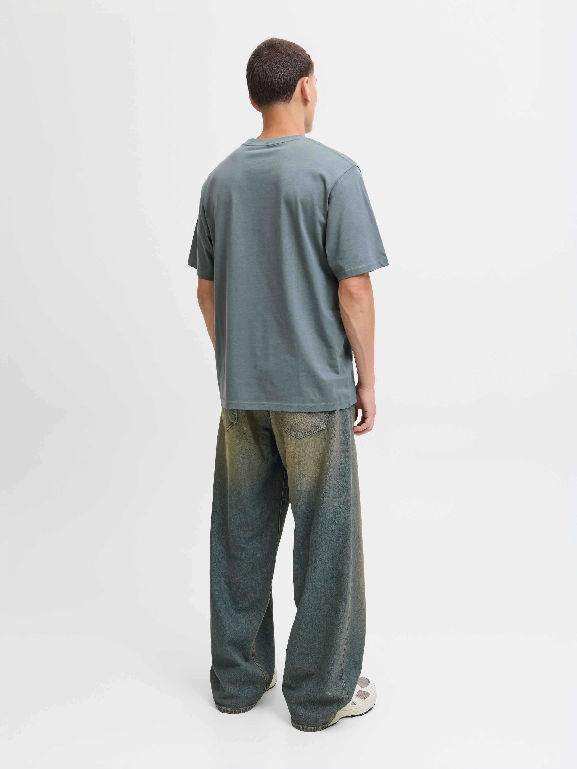 Jack & Jones Kurzarmshirt »JJESOHO TEE SS CREW NECK 2PK MP«, (Packung, 2 tlg.)
