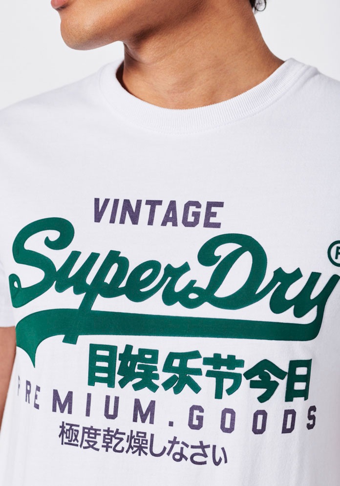 Superdry Rundhalsshirt "VL NS TEE" günstig online kaufen