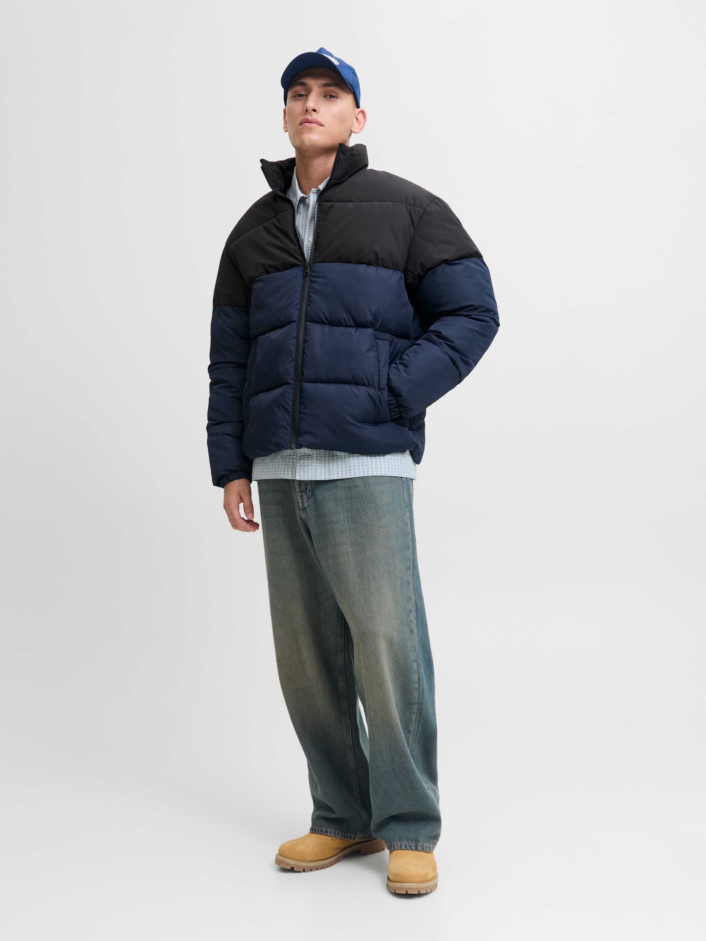 Jack & Jones Steppjacke »JJMAZE PUFFER COLLAR«