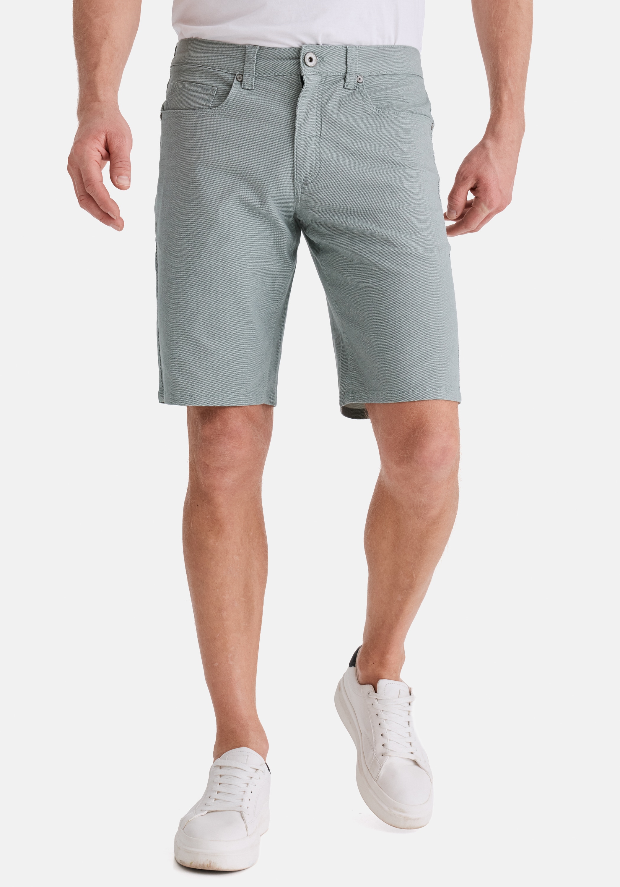 Stooker Men Bermudas "5-Pkt Style Summer Denim Bermudas" Sommer Straight Fit Casual Stretchdenim für Herren
