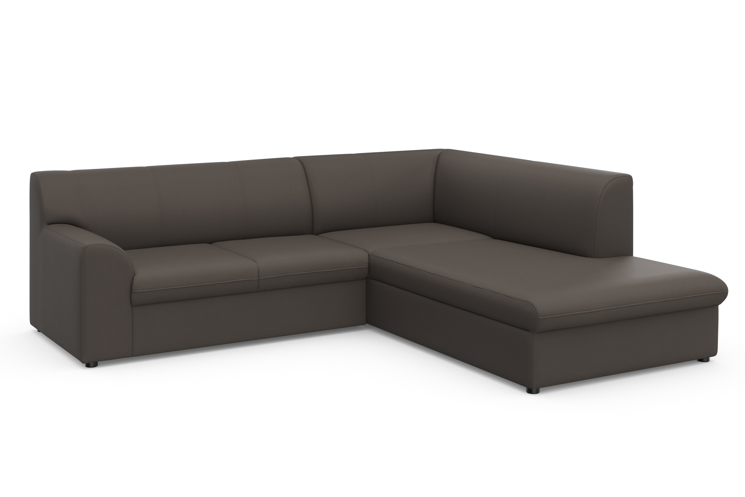 Thumbnail - DOMO collection Ecksofa "Topper zeitlos elegant, kompakte Stellmaße, OTTOs Choice, L-Form" mit Ottomane, wahlweise mit S...