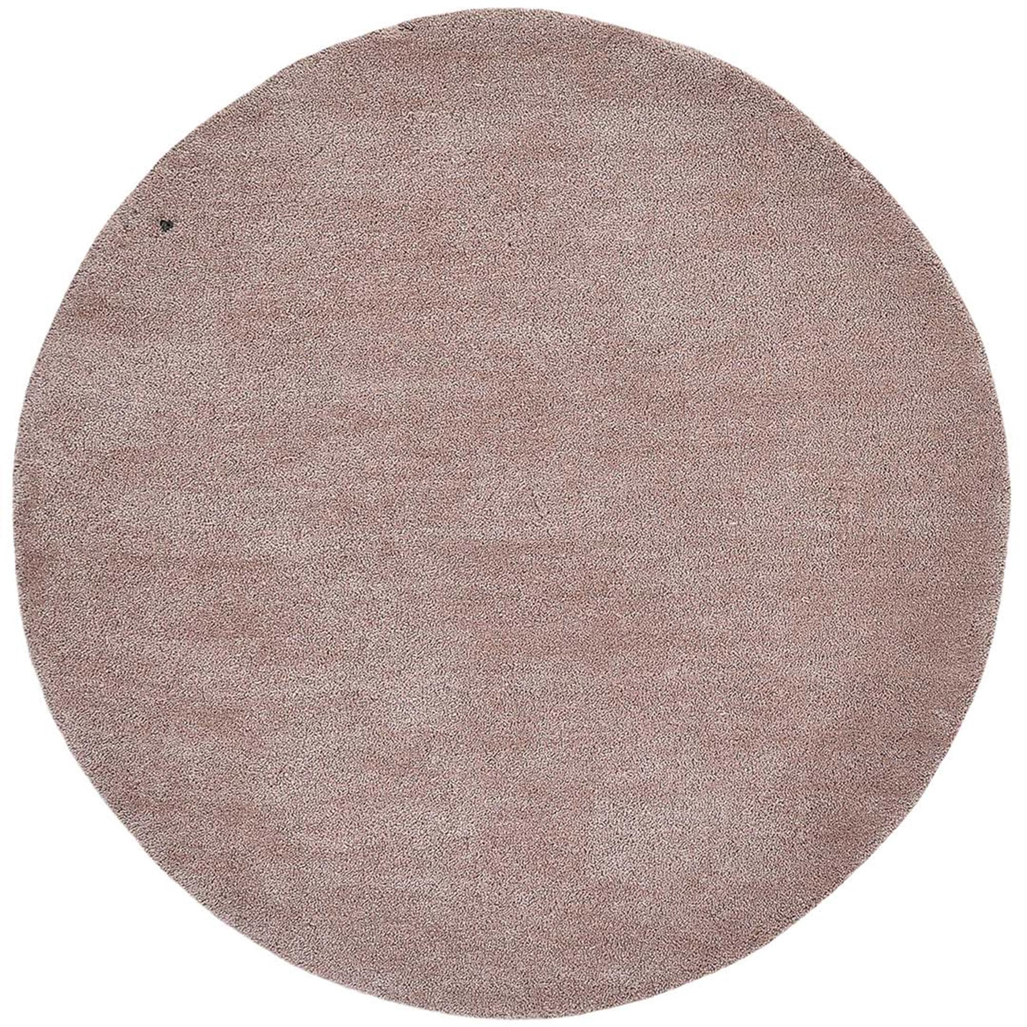 TOM TAILOR HOME "Shaggy Teppich Cozy" rund 25 mm Höhe Uni Farben, auch in Pastell Farben, weich & kuschelig