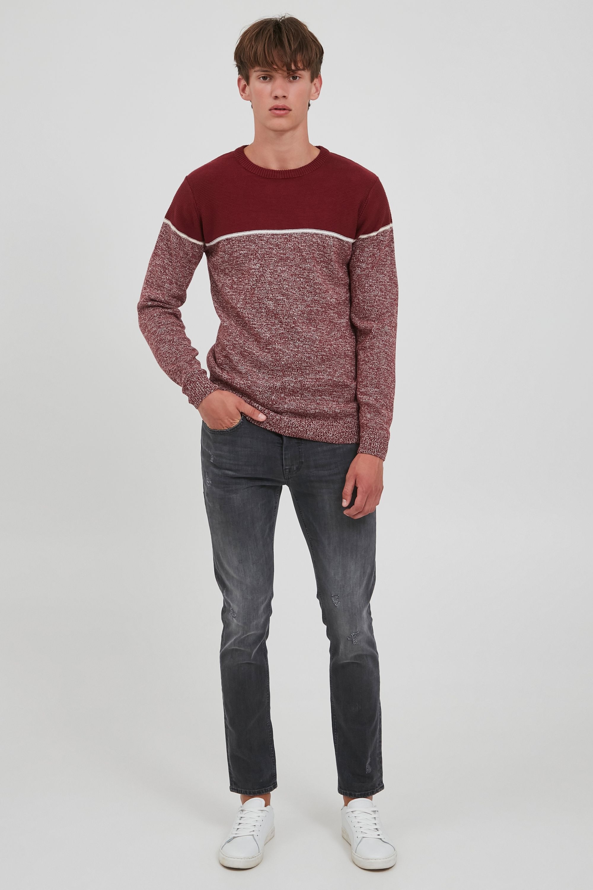 Indicode Strickfleece-Pullover »Strickpullover IDLynn«
