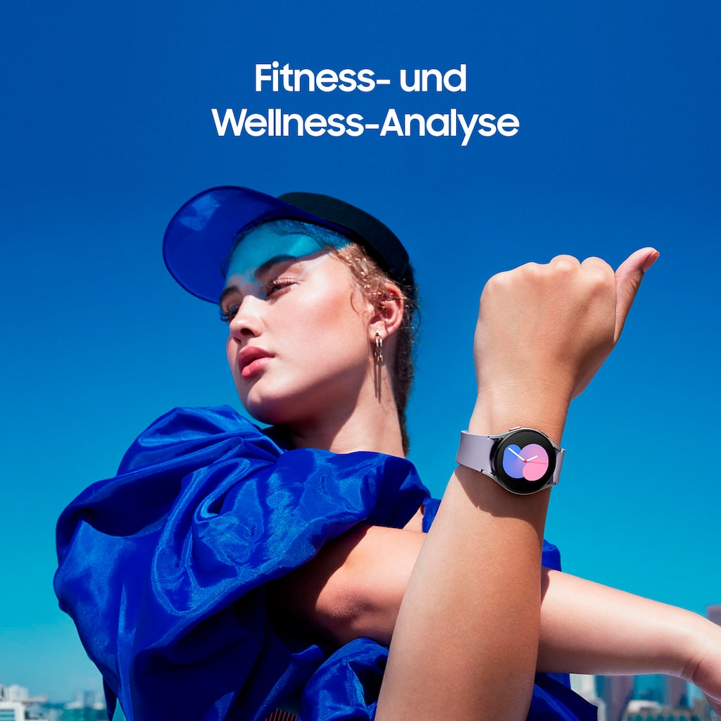 Samsung Smartwatch »Galaxy Watch 5 44mm LTE«, (Wear OS by Samsung Fitness Uhr, Fitness Tracker, Gesundheitsfunktionen)