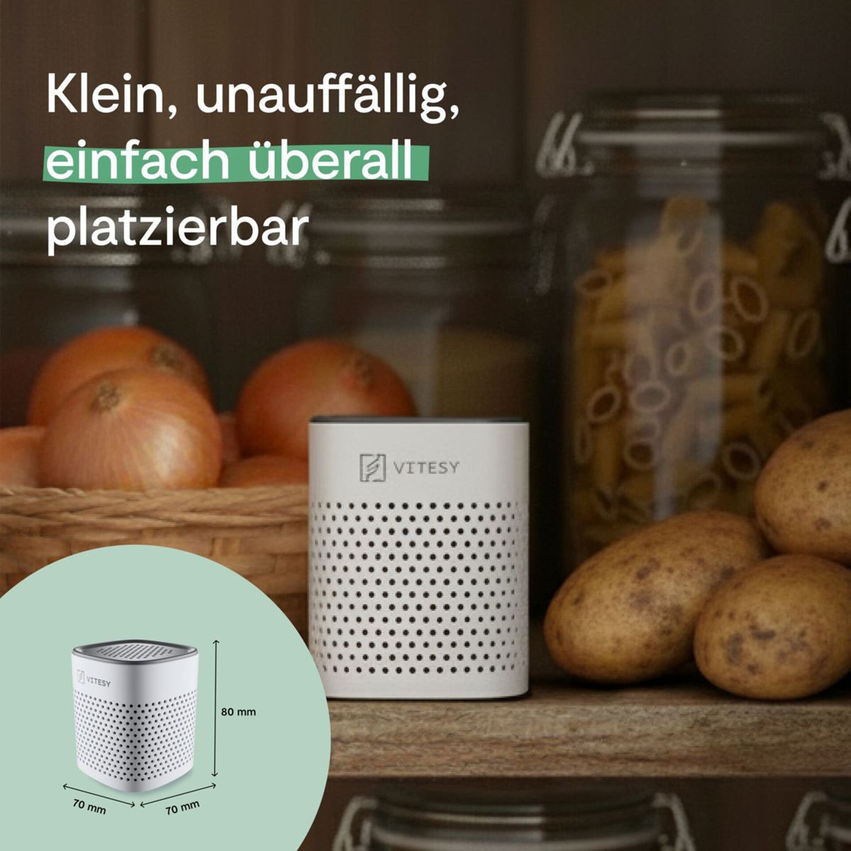 Vitesy Luftreiniger »DEO Geruchsneutralisierer« ozonfreie Luftreinigungstechnologie