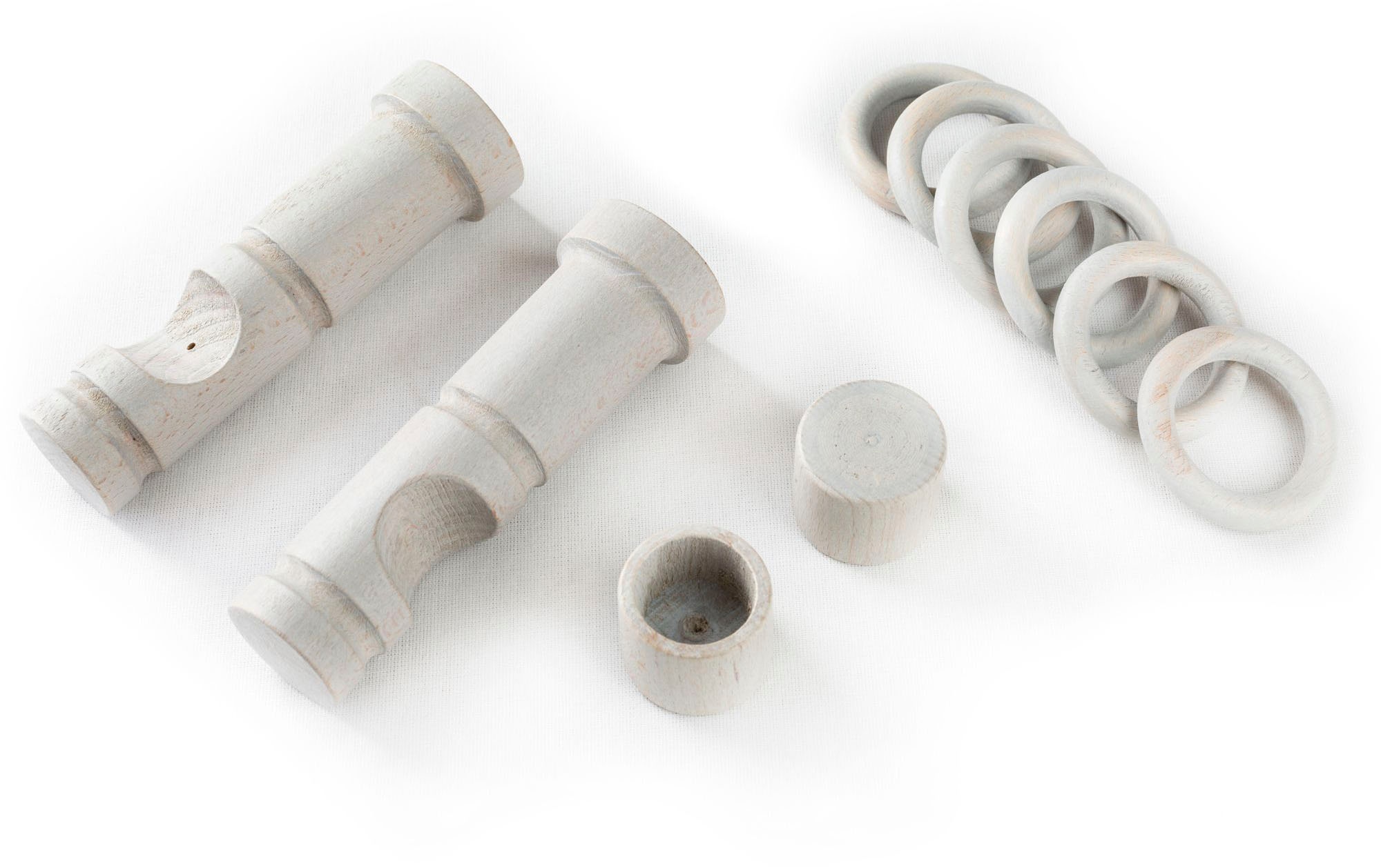 SN DECO GROUP Gardinenstange »Cafiro«, 1 läufig-läufig, Fixmaß
