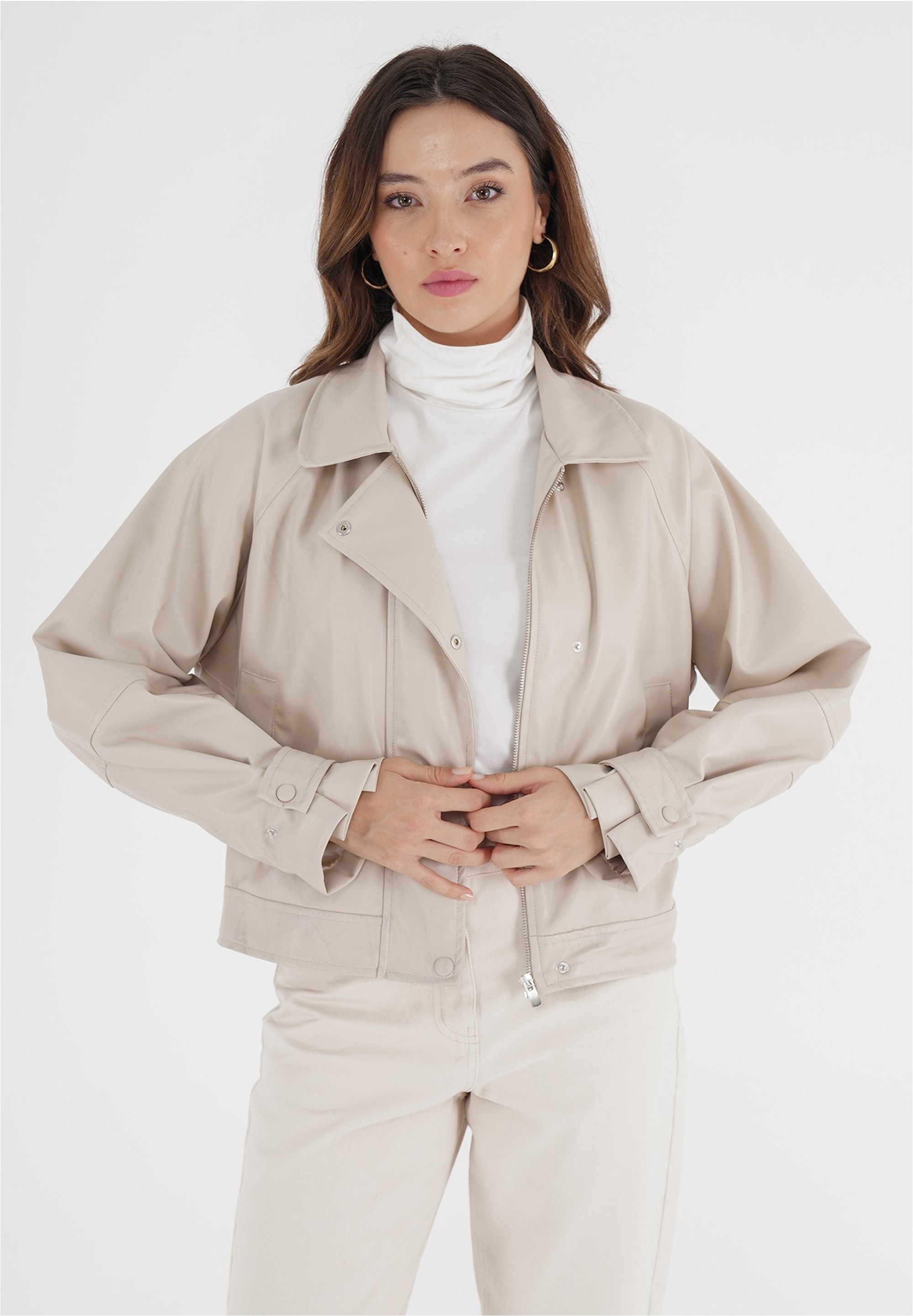 freshlions Outdoorjacke »Mina«, mit Riegeln an den Ärmeln