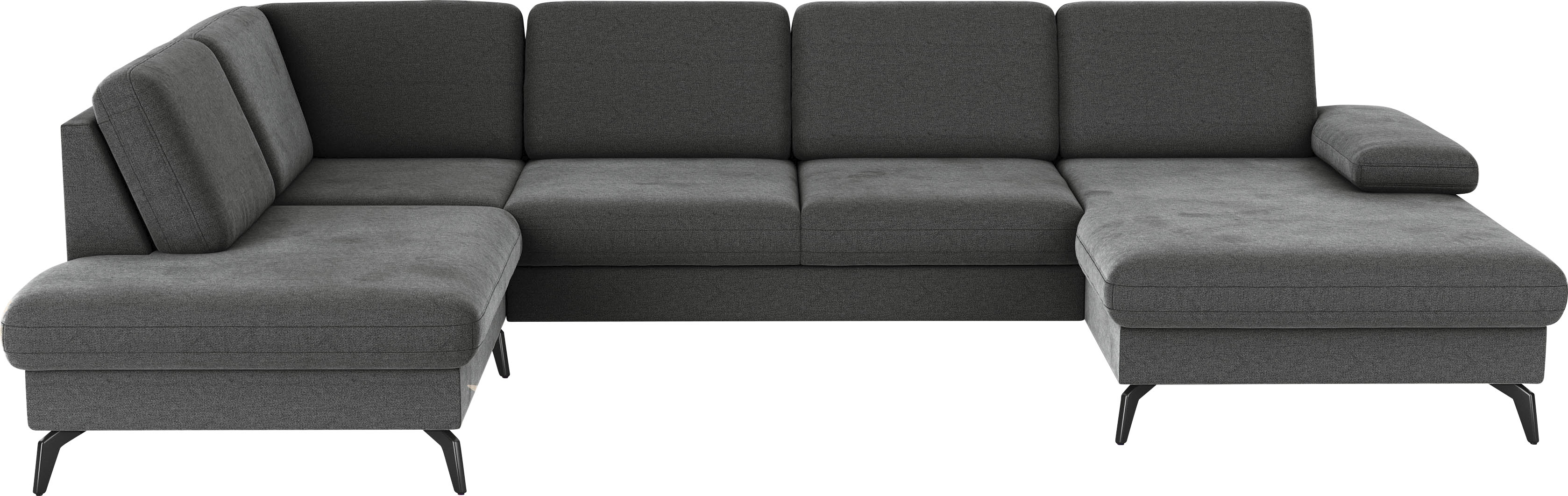 sit&more Wohnlandschaft "Morris Jubi" wahlweise mit Armteilverstellung, Schlaffunktion & Bettkasten