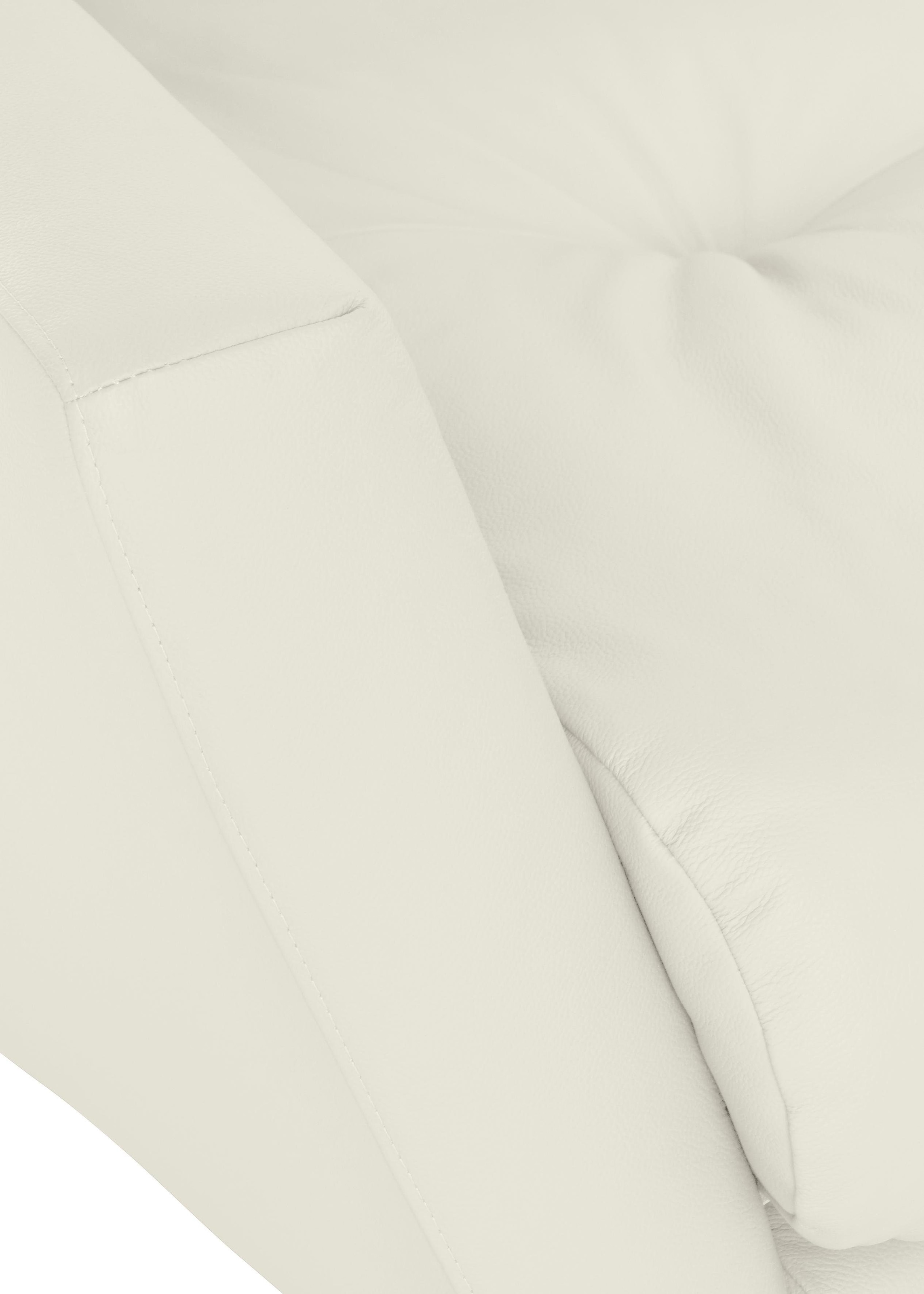 W.SCHILLIG Big-Sofa »softy«, mit dekorativer Heftung im Sitz, Füße schwarz pulverbeschichtet