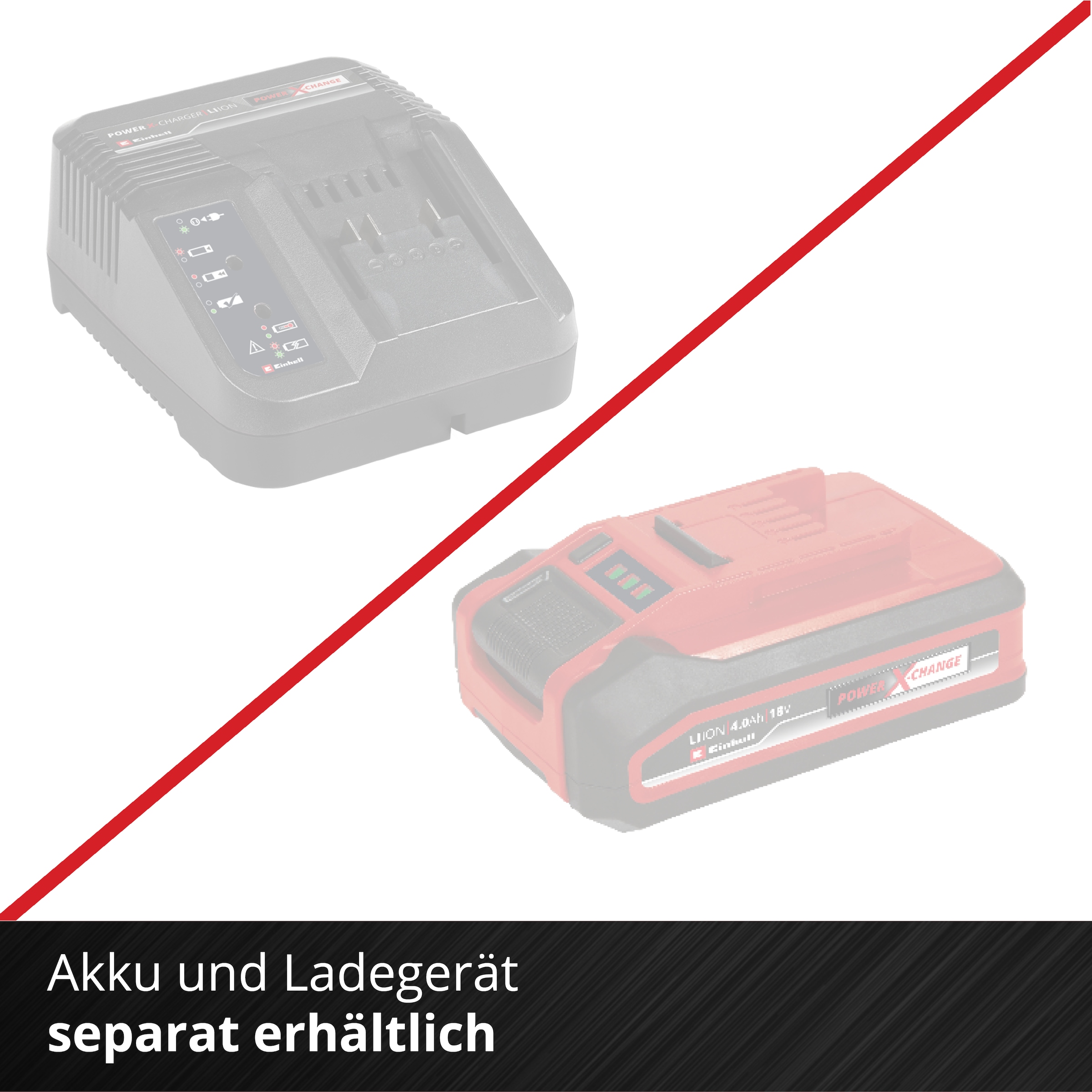 Einhell Schlauchtrommel »»GE-HR 18/30-1 WH Li-Solo««, (1 tlg.), ohne Akku, ohne Ladegerät