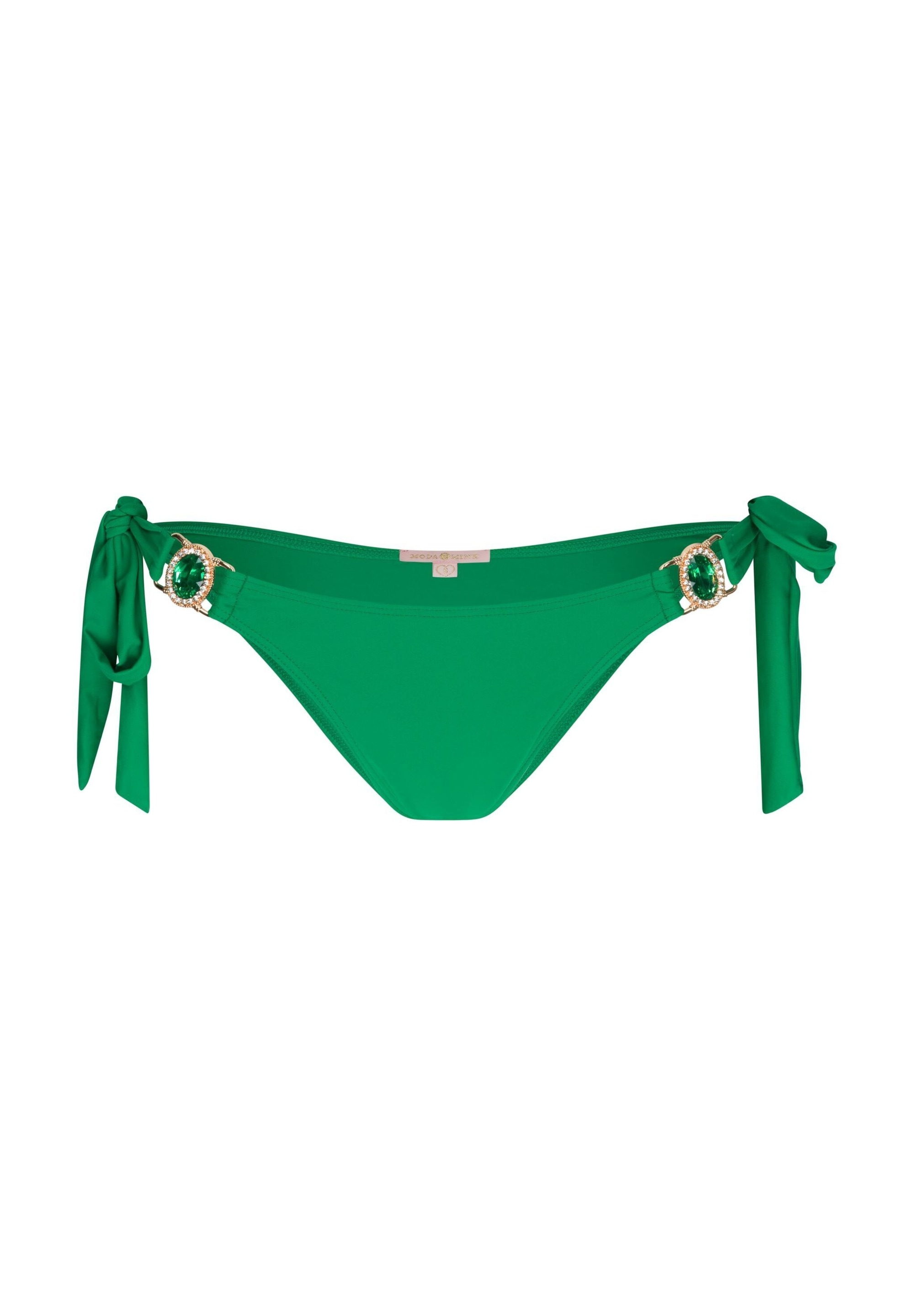 Moda Minx Bikini-Hose »Amour«, mit seitlicher Bindung und Steinbesatz