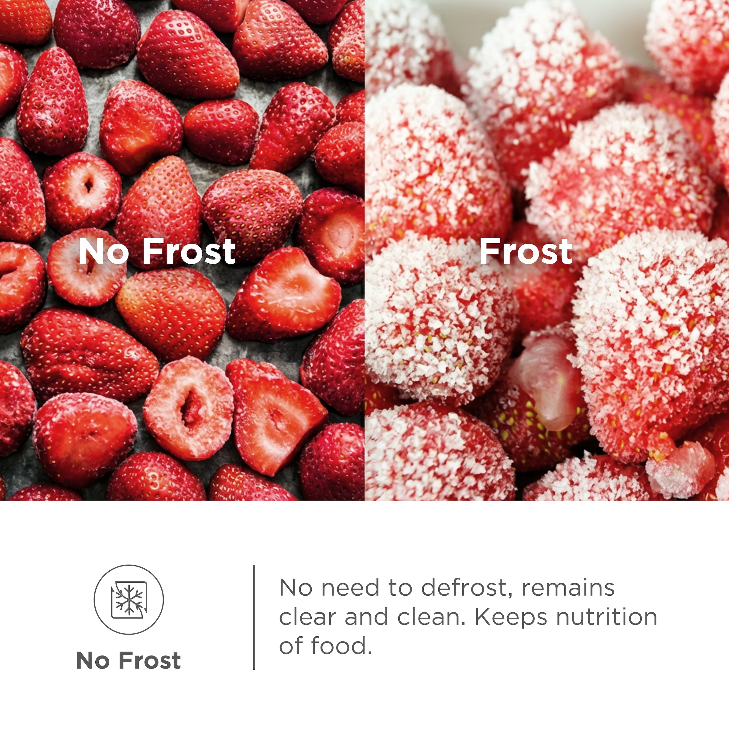 Hanseatic Kühl-/Gefrierkombination »HKGKB18560ANFI« 185 cm hoch 59,5 cm breit