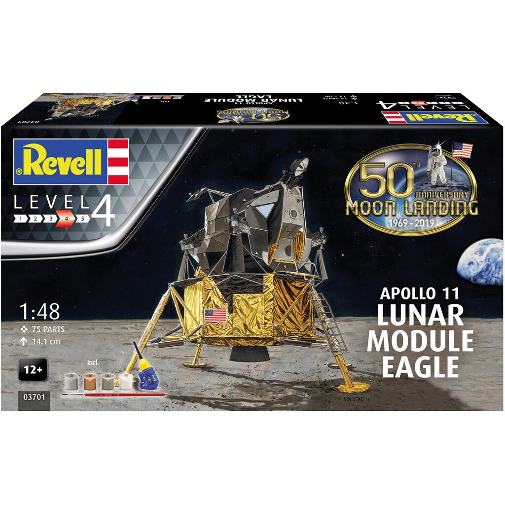 Revell® Modellbausatz »Apollo 11 Lunar Module Eagle«, 1:48