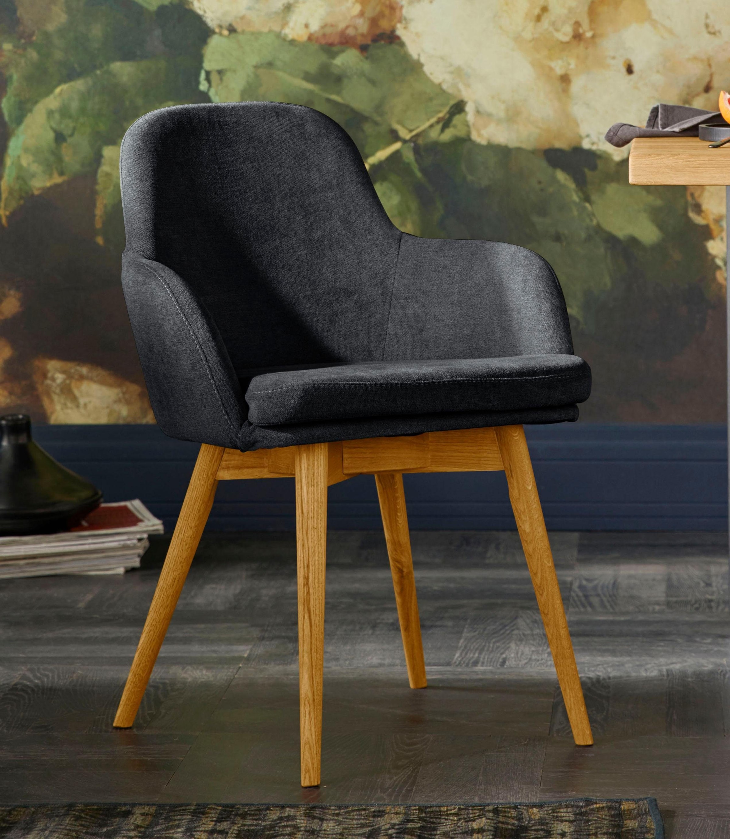 OTTO home Armlehnstuhl "Livry" (Set) 2 Stk.Polsterstuhl, Schalenstuhl günstig online kaufen