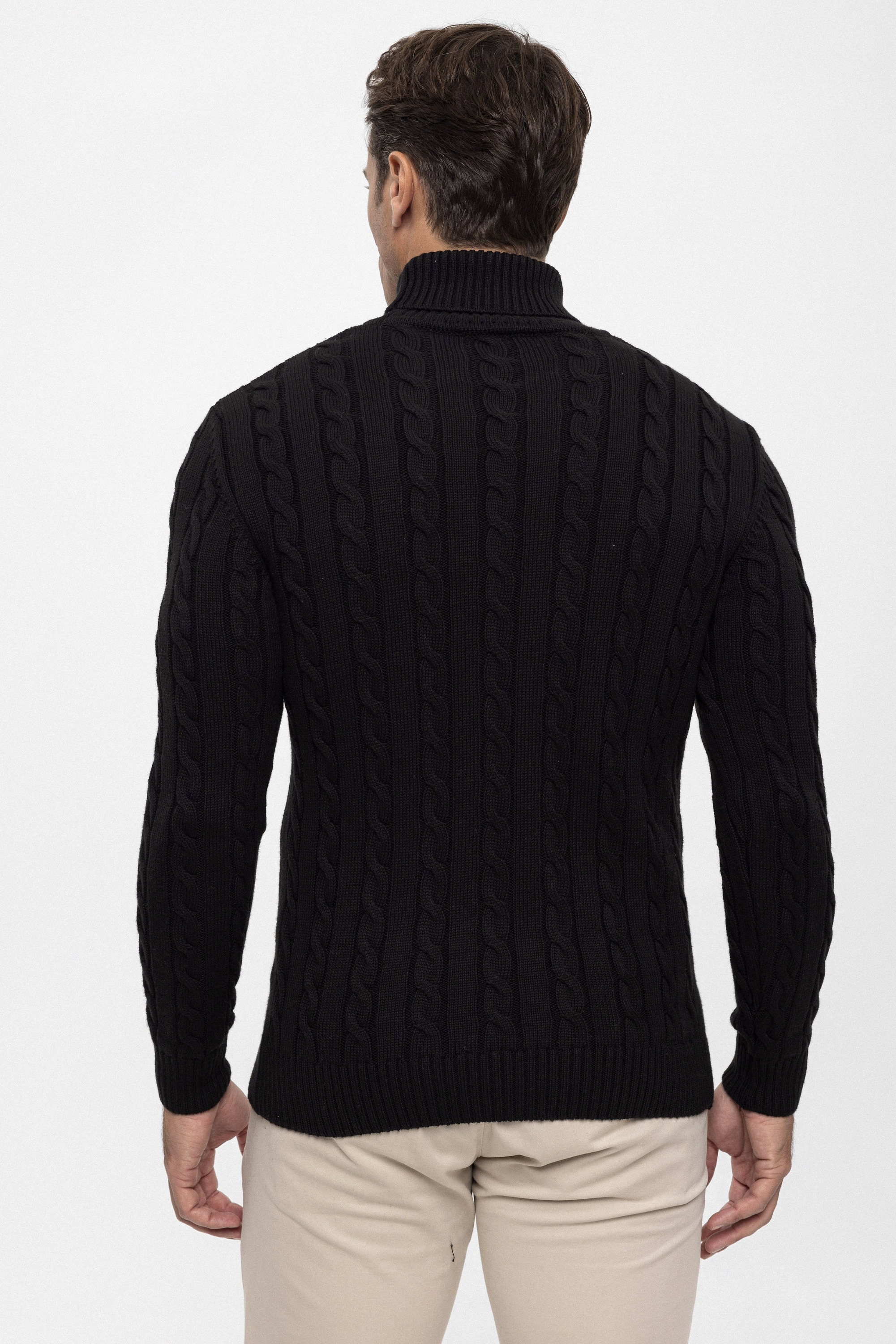 Thumbnail - Felix Hardy Rollkragenpullover "Rollkragenpullover aus Kabelstrick"
