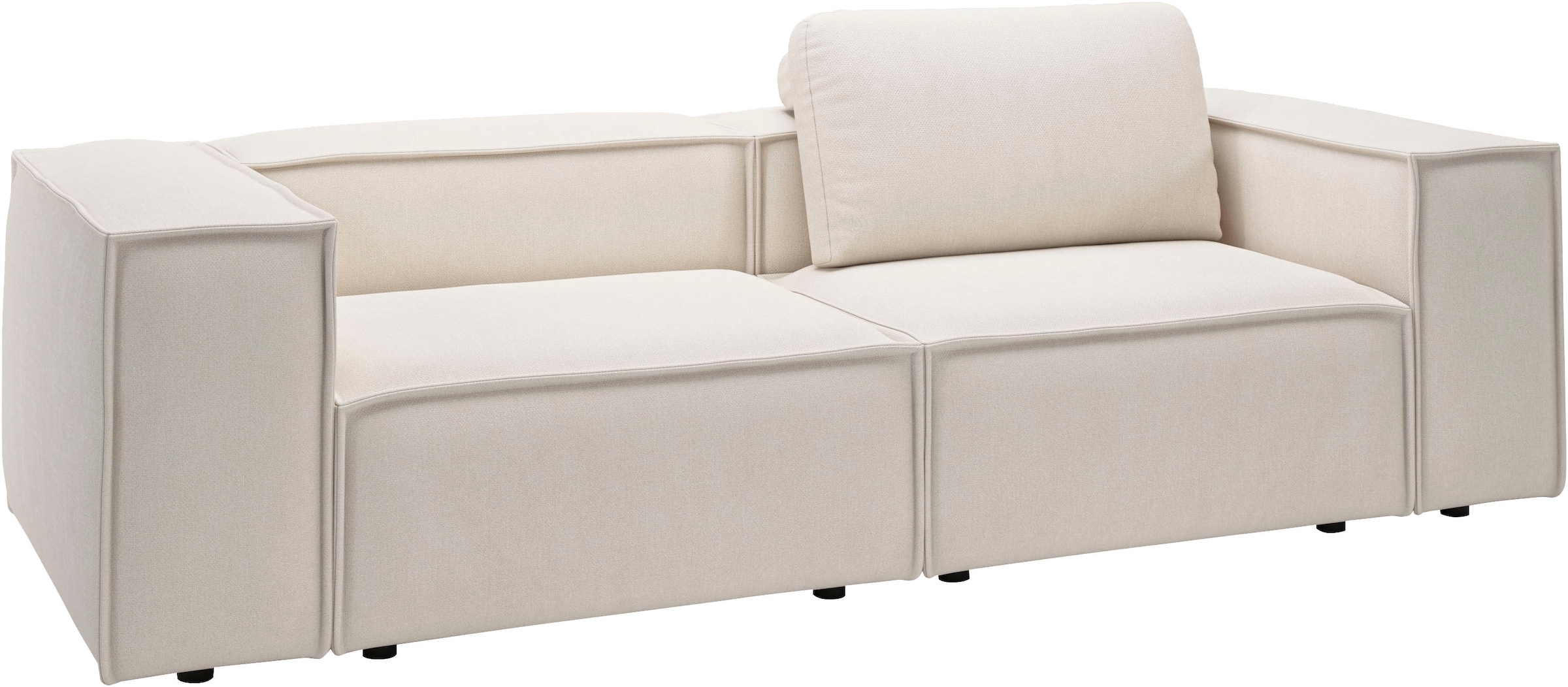 Places of Style 2-Sitzer "Watertown, modernes Sofa 246 cm breit, auch in Fe günstig online kaufen