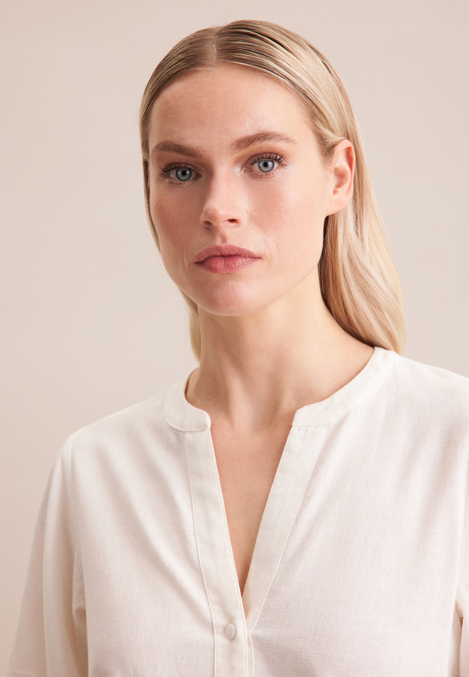 Thumbnail - seidensticker Sommerkleid "Schwarze Rose" 7/8 Rundhals Uni