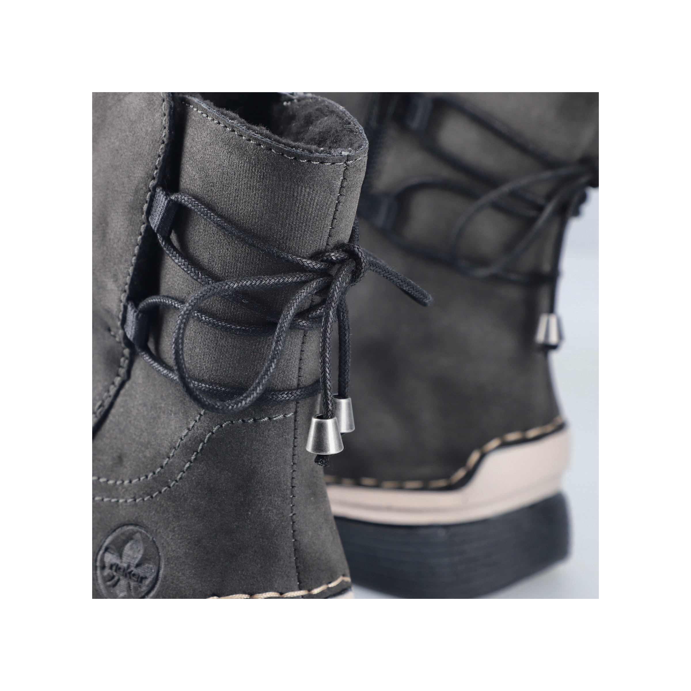 Rieker Winterboots  Keilboots, Stiefelette, Sneakerboots mit Schnürelement