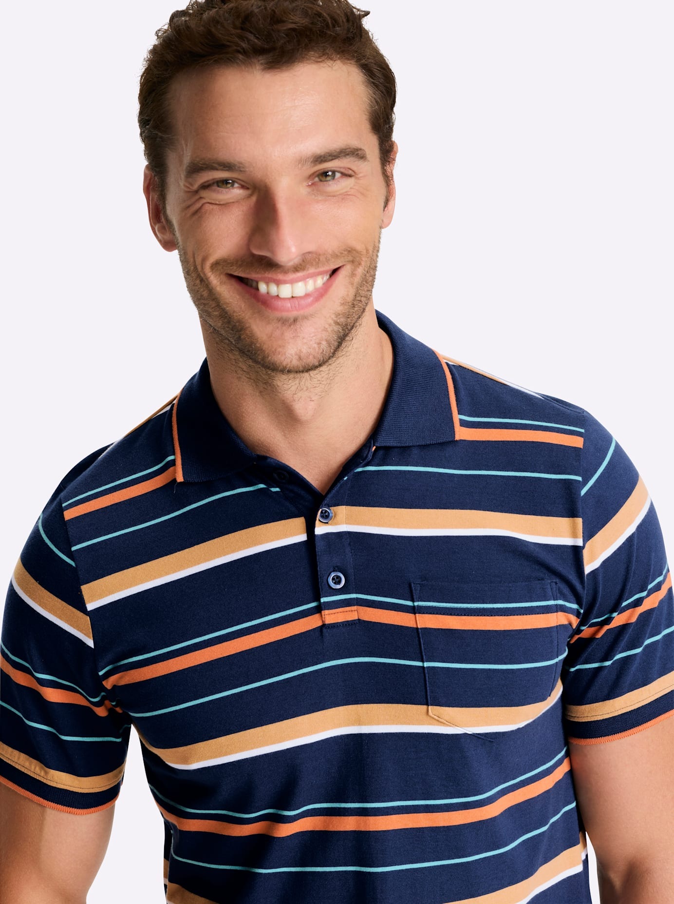 Marco Donati Kurzarmshirt »Kurzarm-Poloshirt« 1 tlg.