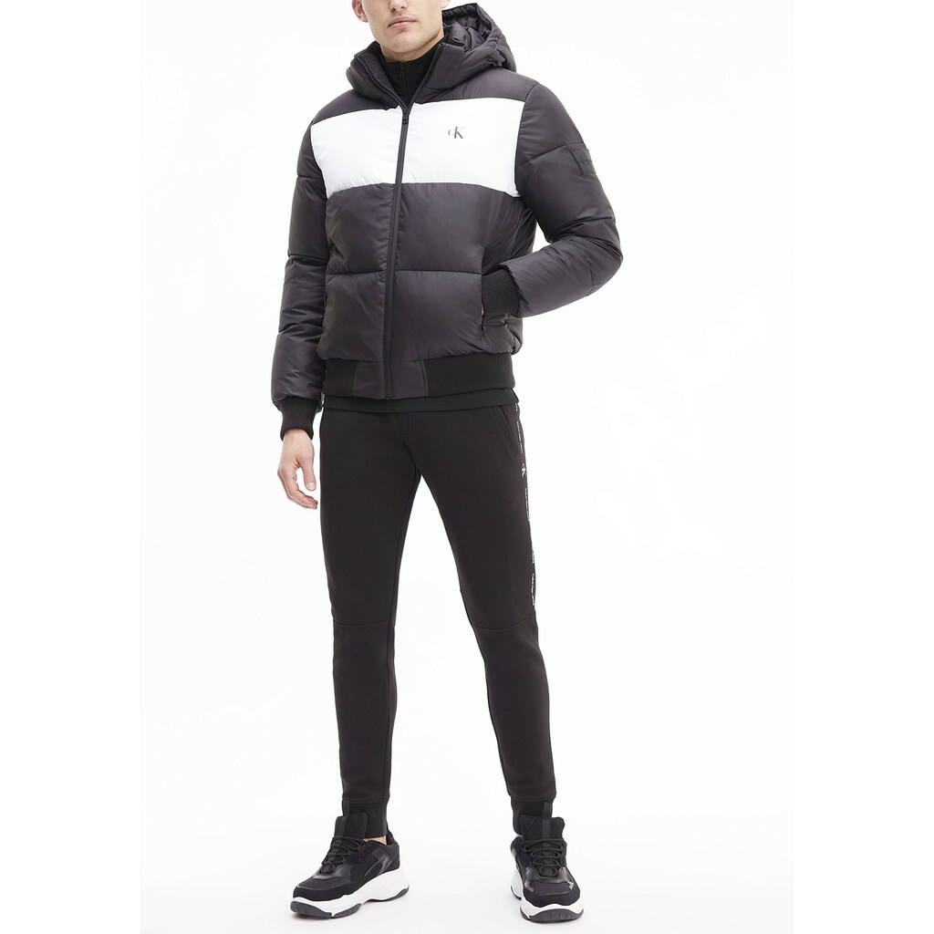 Herrenmode Jacken & Mäntel Calvin Klein Jeans Steppjacke »COLORBLOCK SPLICED CK PUFFER« schwarz Herrenmode Jacken & Mäntel Calvin Klein Jeans Steppjacke »COLORBLOCK SPLICED CK PUFFER« schwarz