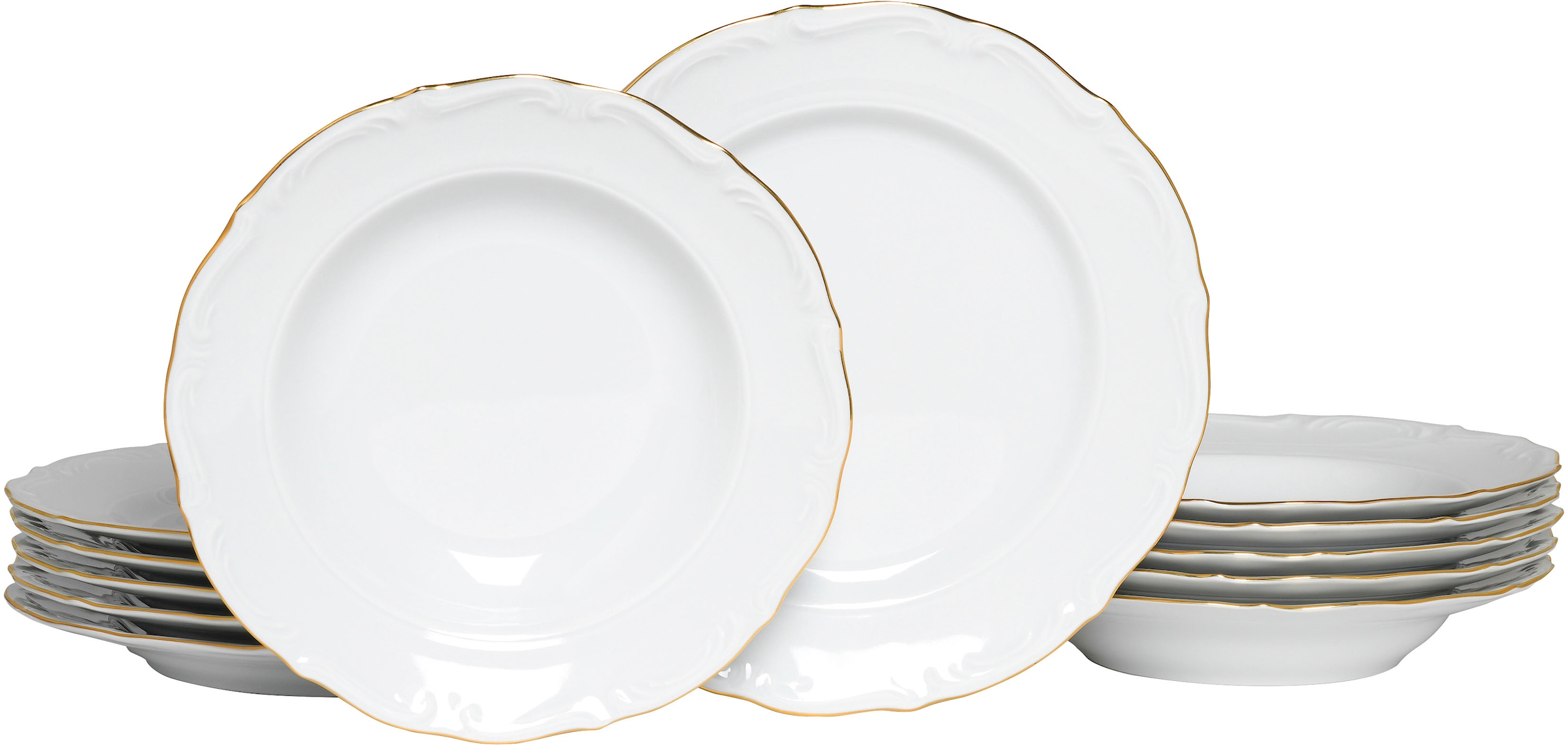 CreaTable Tafelservice "Maria Theresia, Tafel-Service 12-tlg" Traditionelle günstig online kaufen