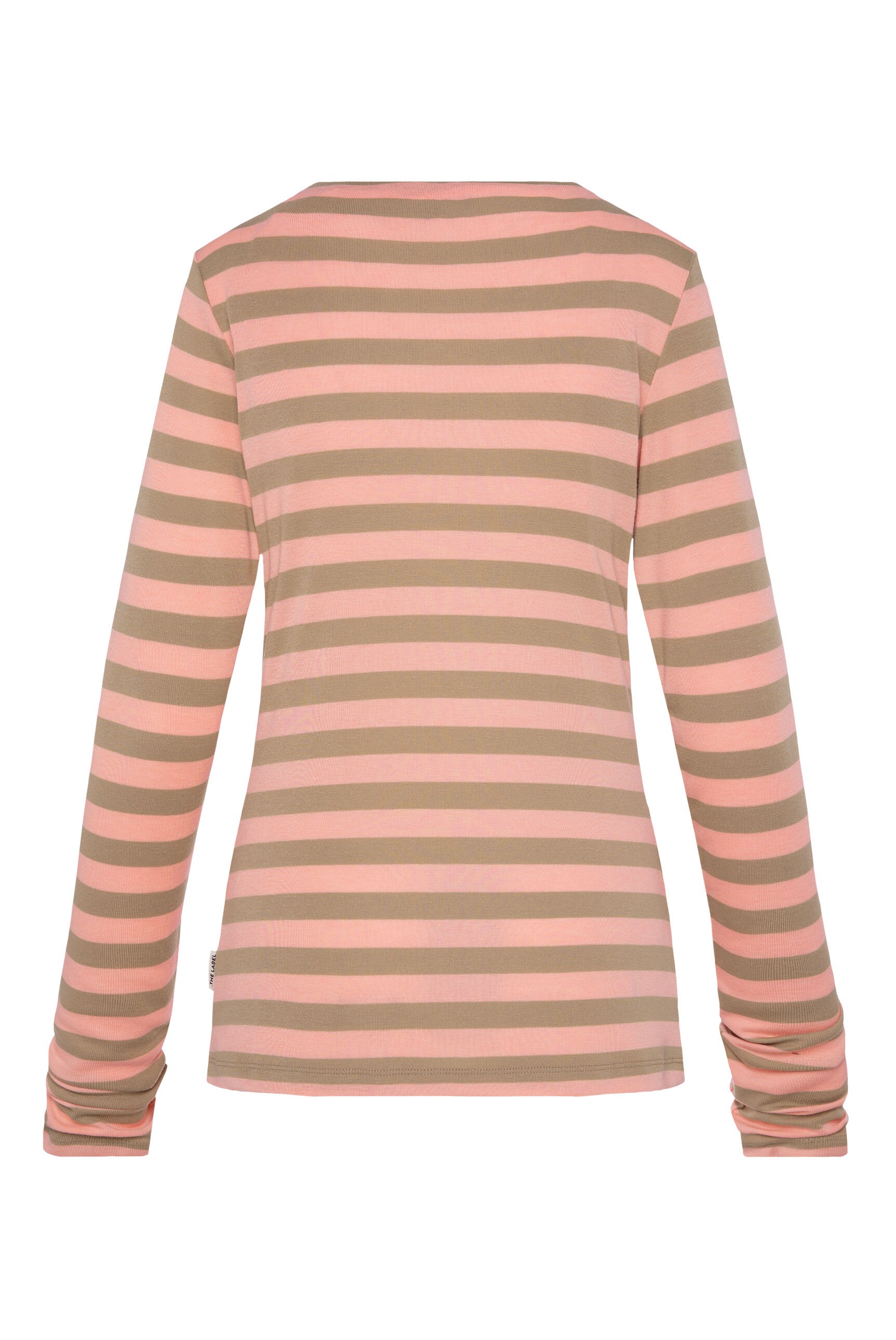 SENSES.THE LABEL Rundhalsshirt mit überlangen Ärmeln