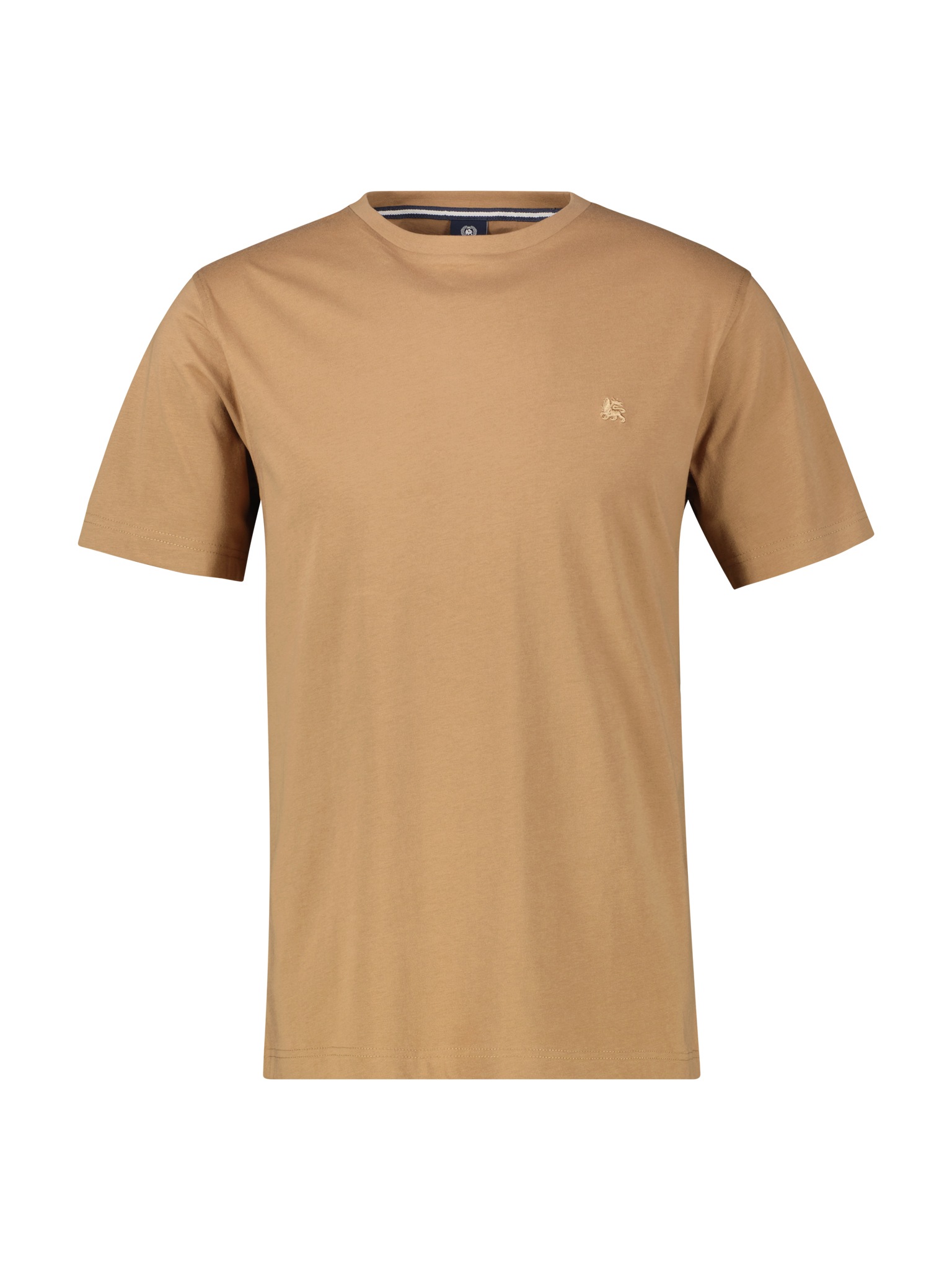 Thumbnail - LERROS Rundhalsshirt mit Logo Stickerei