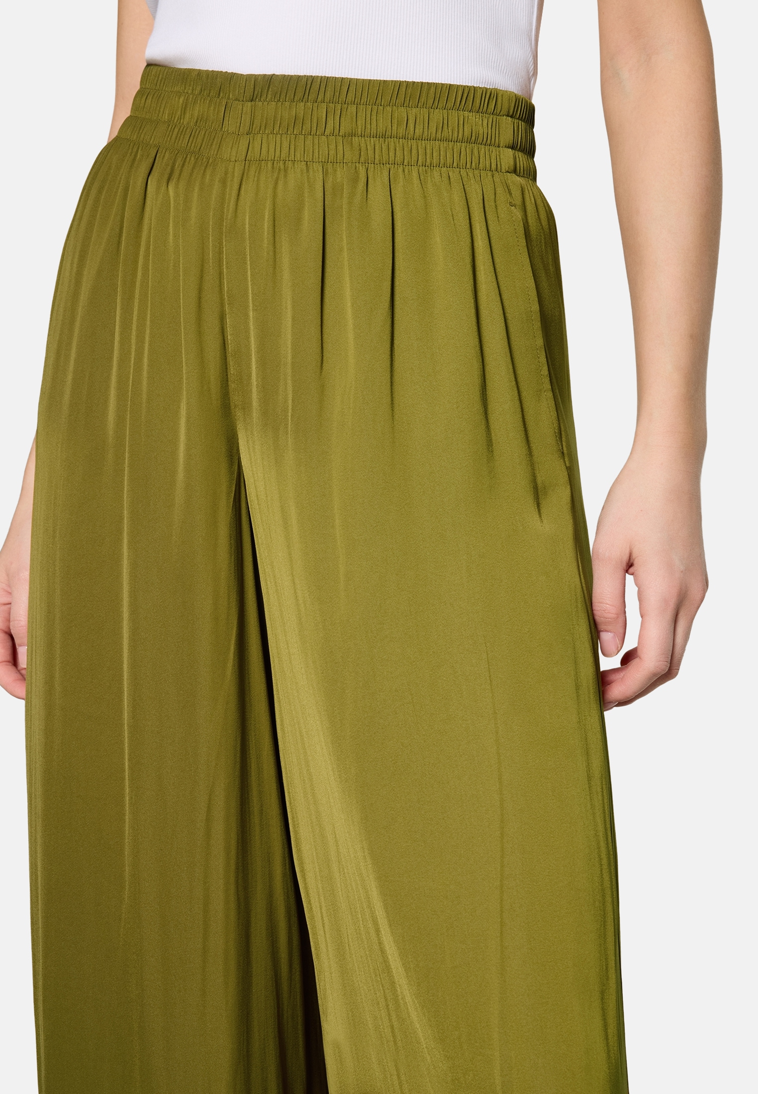 Zero Stoffhose »Damen weit«  Material