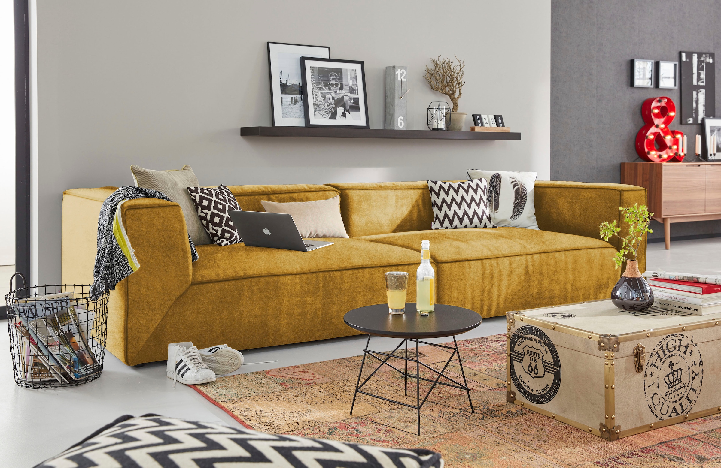 TOM TAILOR HOME Big-Sofa "BIG CUBE", TOM TAILOR Big-Sofa >>BIG CUBE