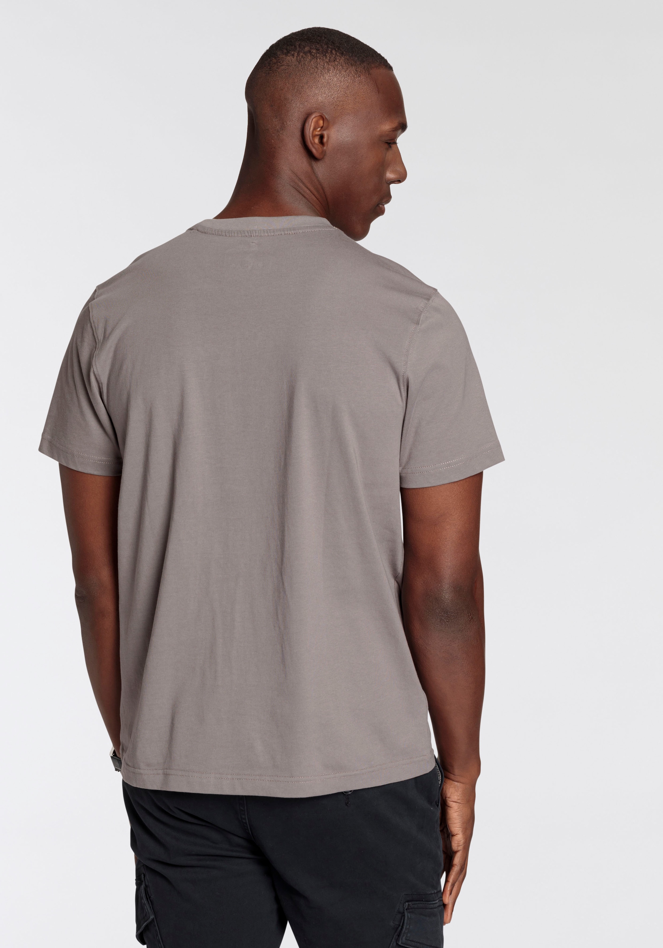 DELMAO T-Shirt, Kurzarm, bedruckt, Rundhals, aus Baumwolle