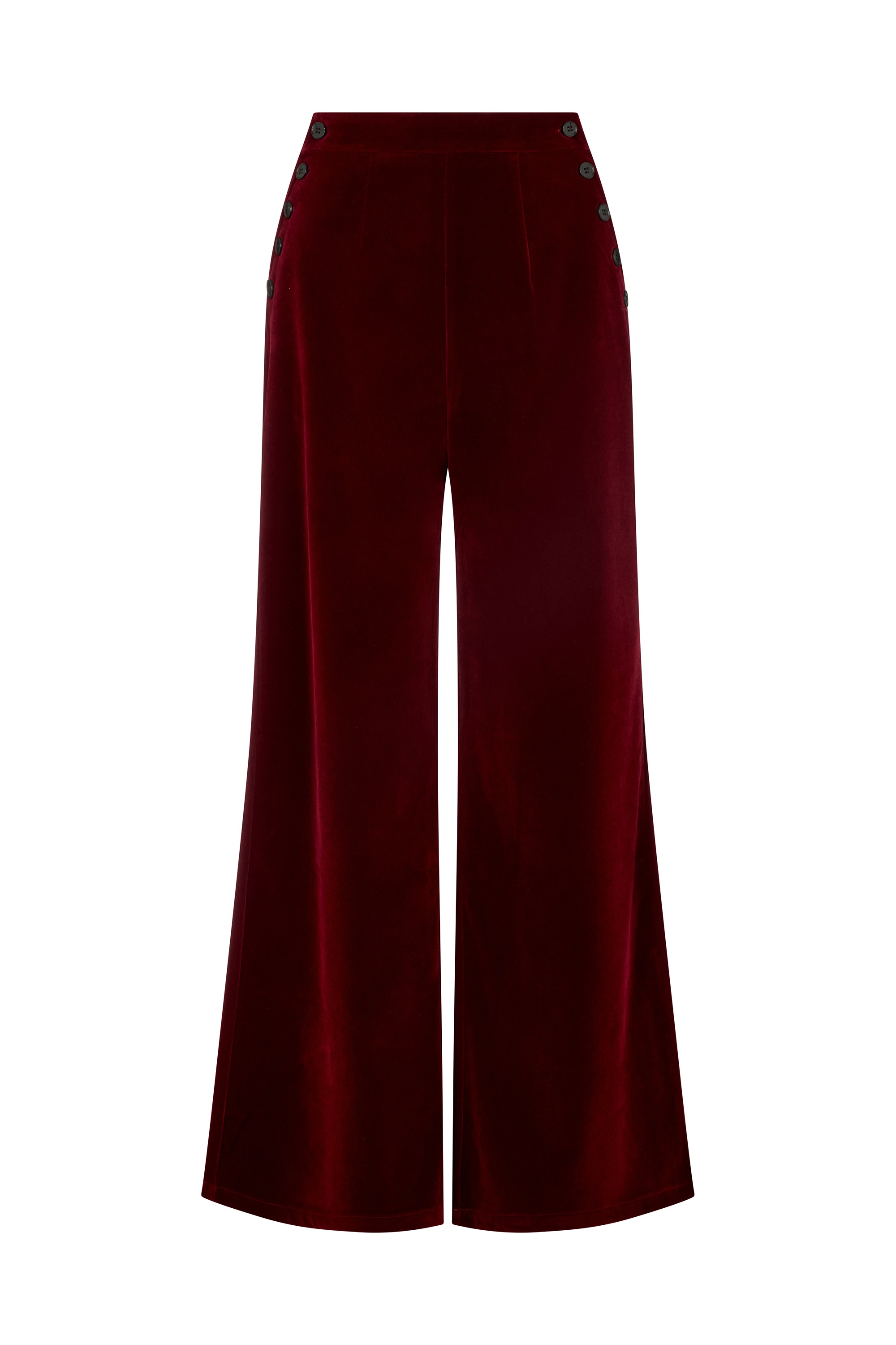 Lily and Lionel Jerseyhose "Maiden Wide Leg Velvet Trouser Damen" günstig online kaufen