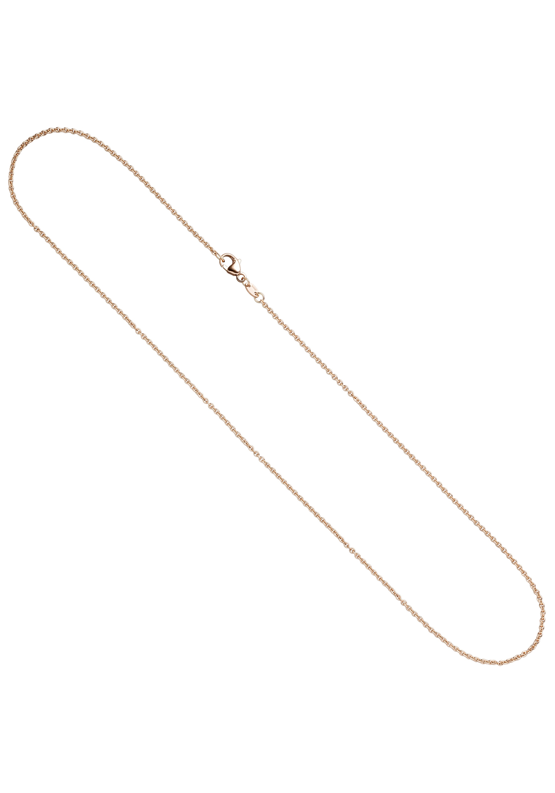 JOBO Goldkette, Ankerkette 585 Roségold 42 cm 1,5 mm