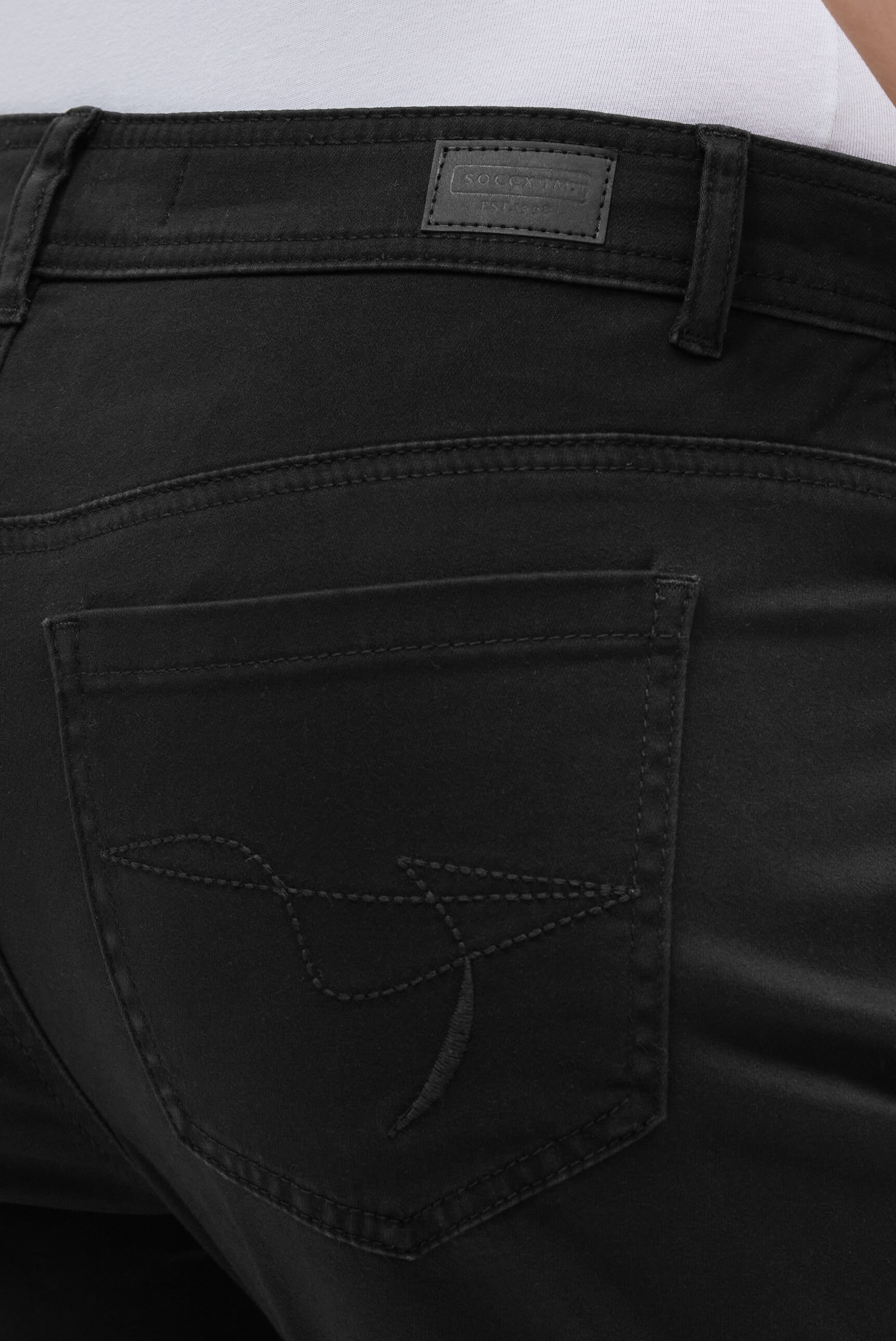 SOCCX Comfort-fit-Jeans mit normaler Leibhöhe