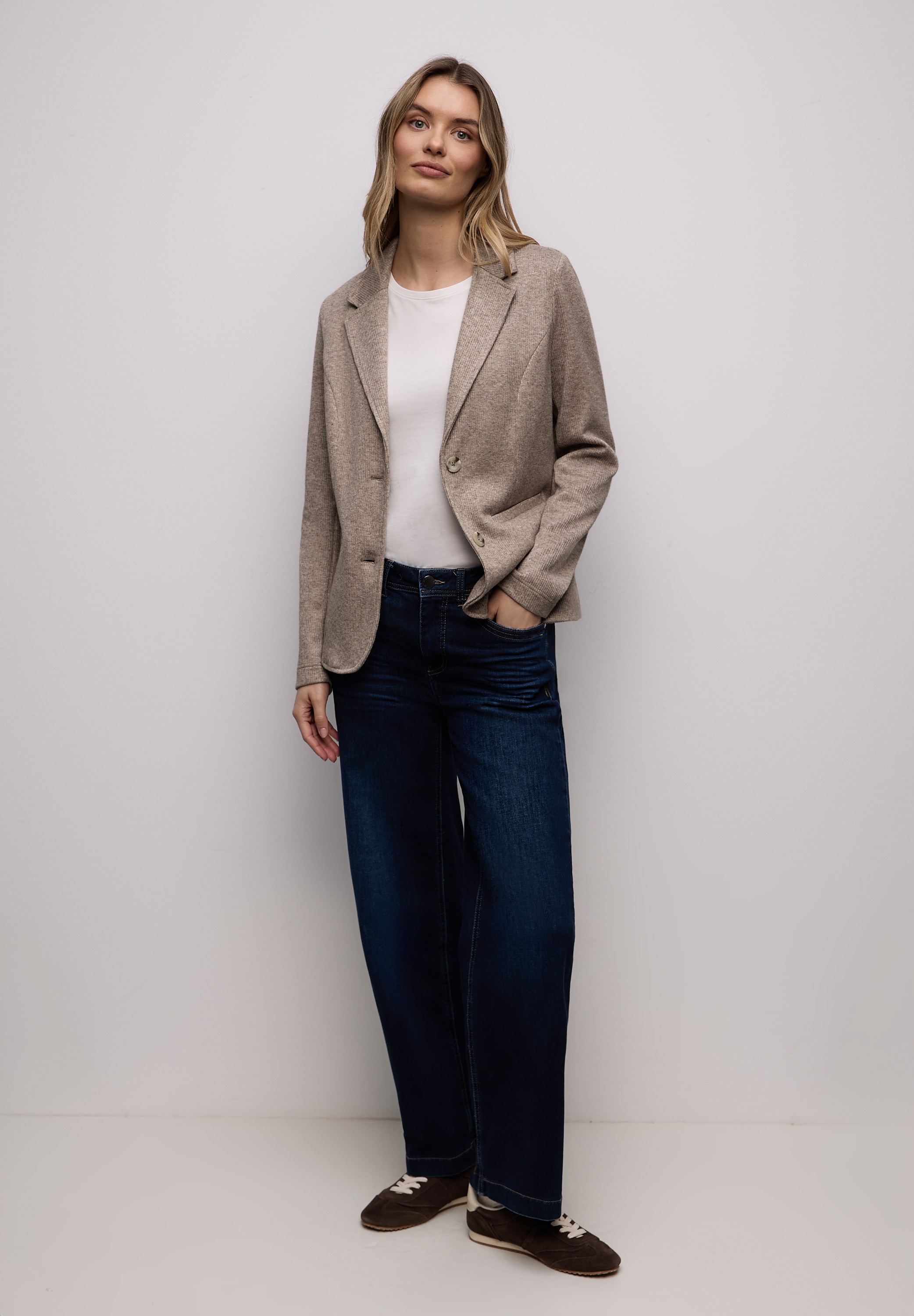 STREET ONE Kurzblazer mit Reverskragen