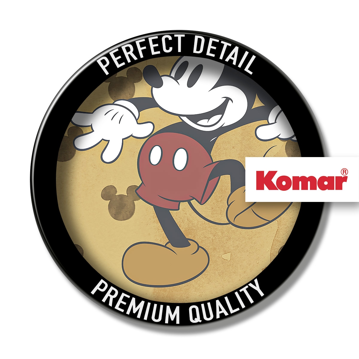 Komar Vliestapete »Digitaldruck Vlies -  Mickey Tap dance - Größe 200 x 250 cm« bedruckt glatt Kinderzimmer