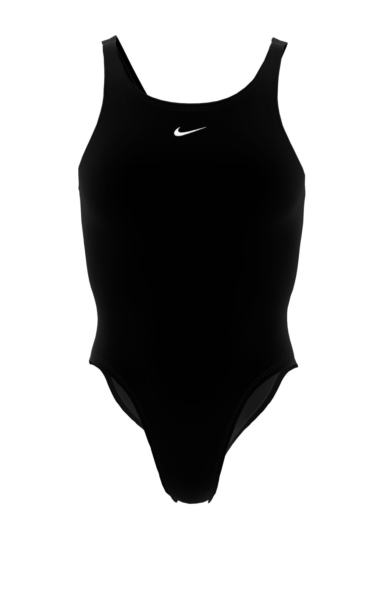 Nike Badeanzug »FASTBACK ONE PIECE SMU« breite nahtlose V-Rückenträger, vollständige Poabdeckung