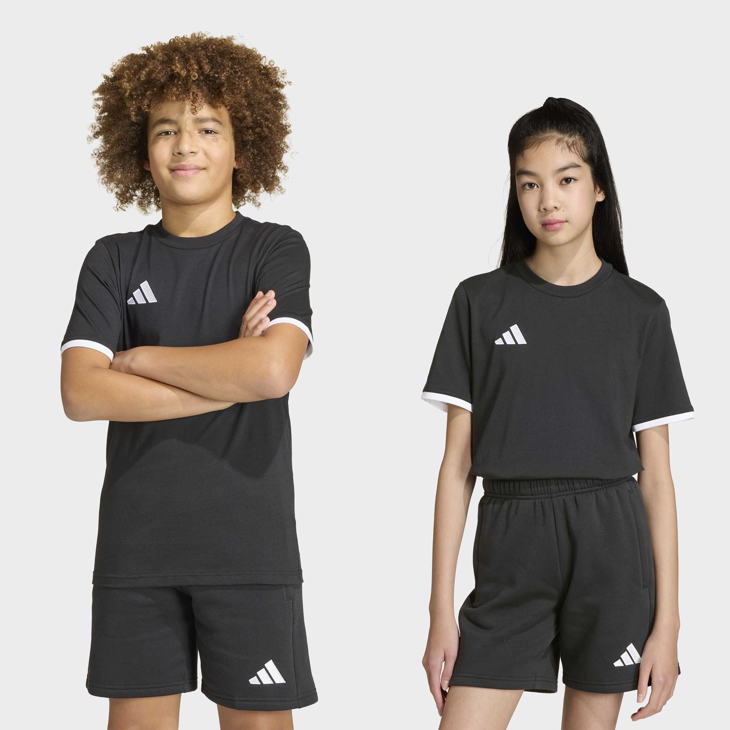 adidas Performance Trainingsshirt "ENTRADA26 KIDS TRIKOT" für aktive Kinder, sportliches Design, aus Baumwolle