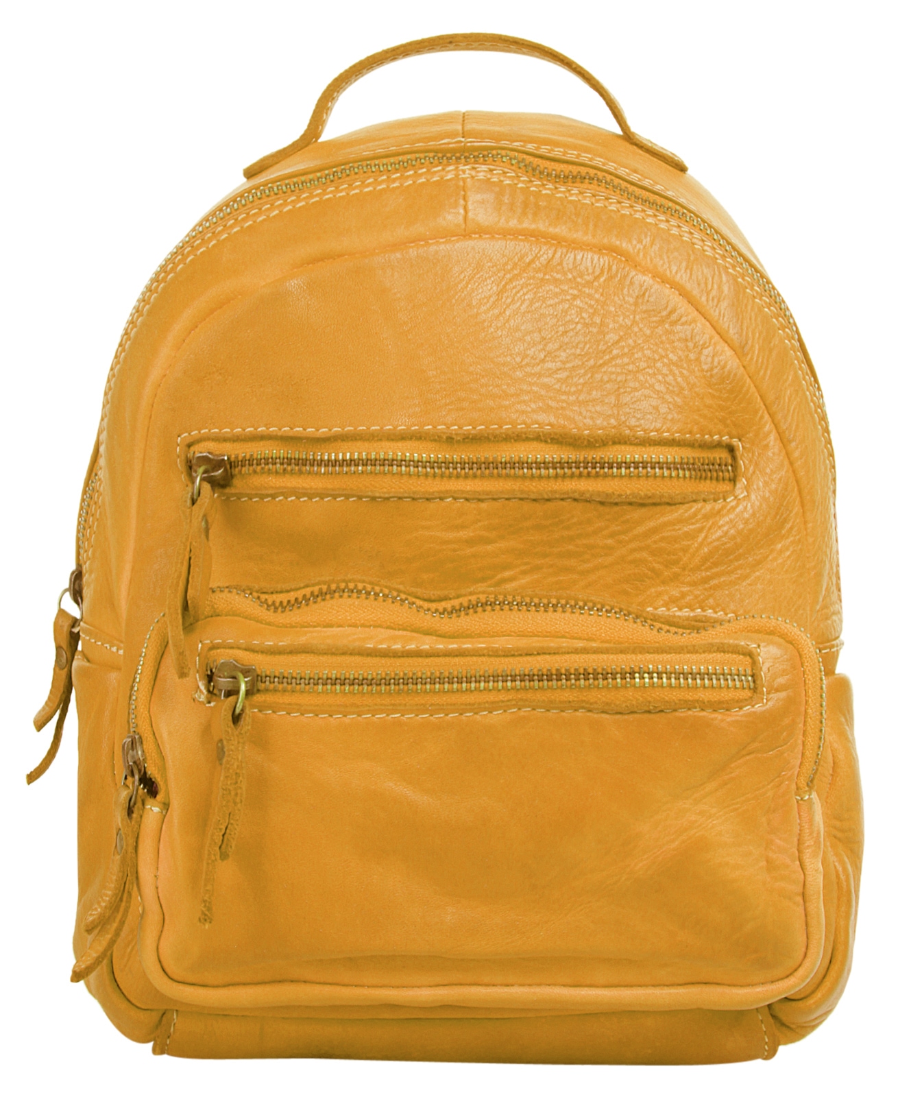 Cluty Cityrucksack, echt Leder, Made in Italy