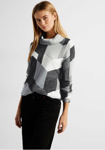 Cecil Rollkragenpullover su geometrinis Must...